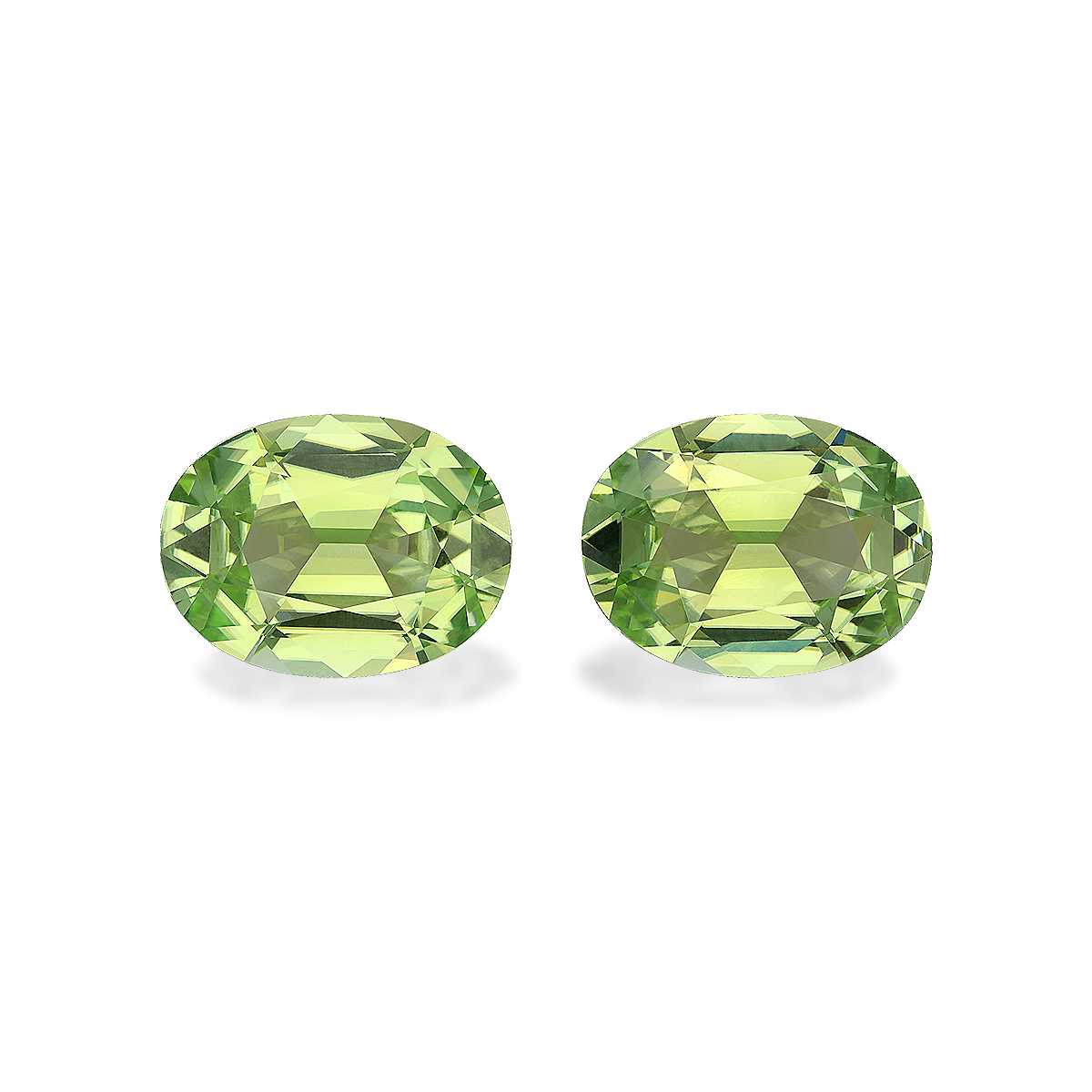 Pistachio Green Cuprian Tourmaline 16.33ct Pair