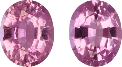 Oval cut cuprian tourmaline, 8.2 by 6.71 mm, shown at actual size