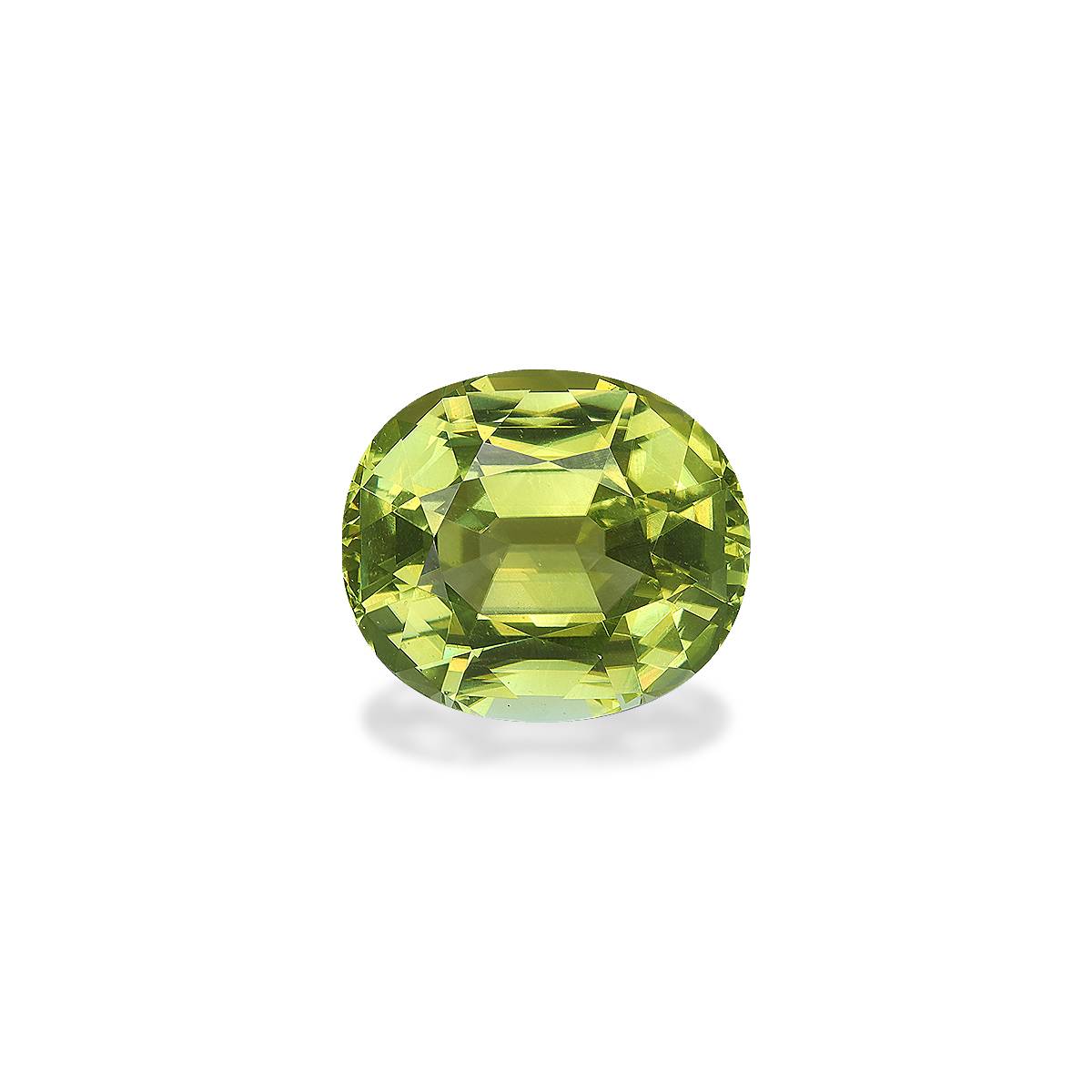 Lime Green Cuprian Tourmaline 13.63ct - 16x14mm