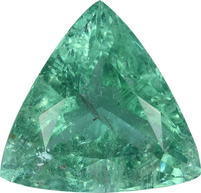 Trilliant cut paraiba tourmaline