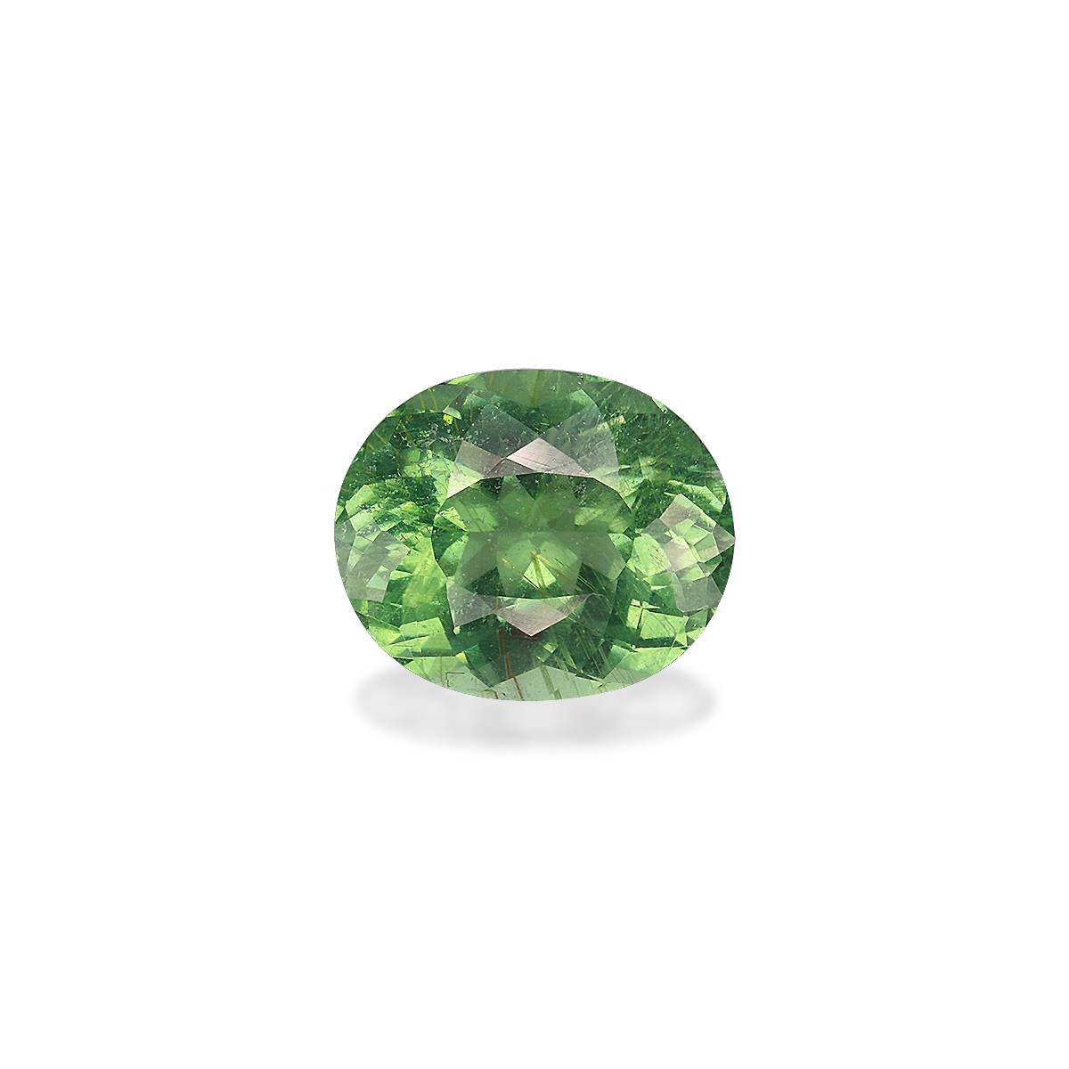 green paraiba tourmaline, 4.92ct oval cut — main view