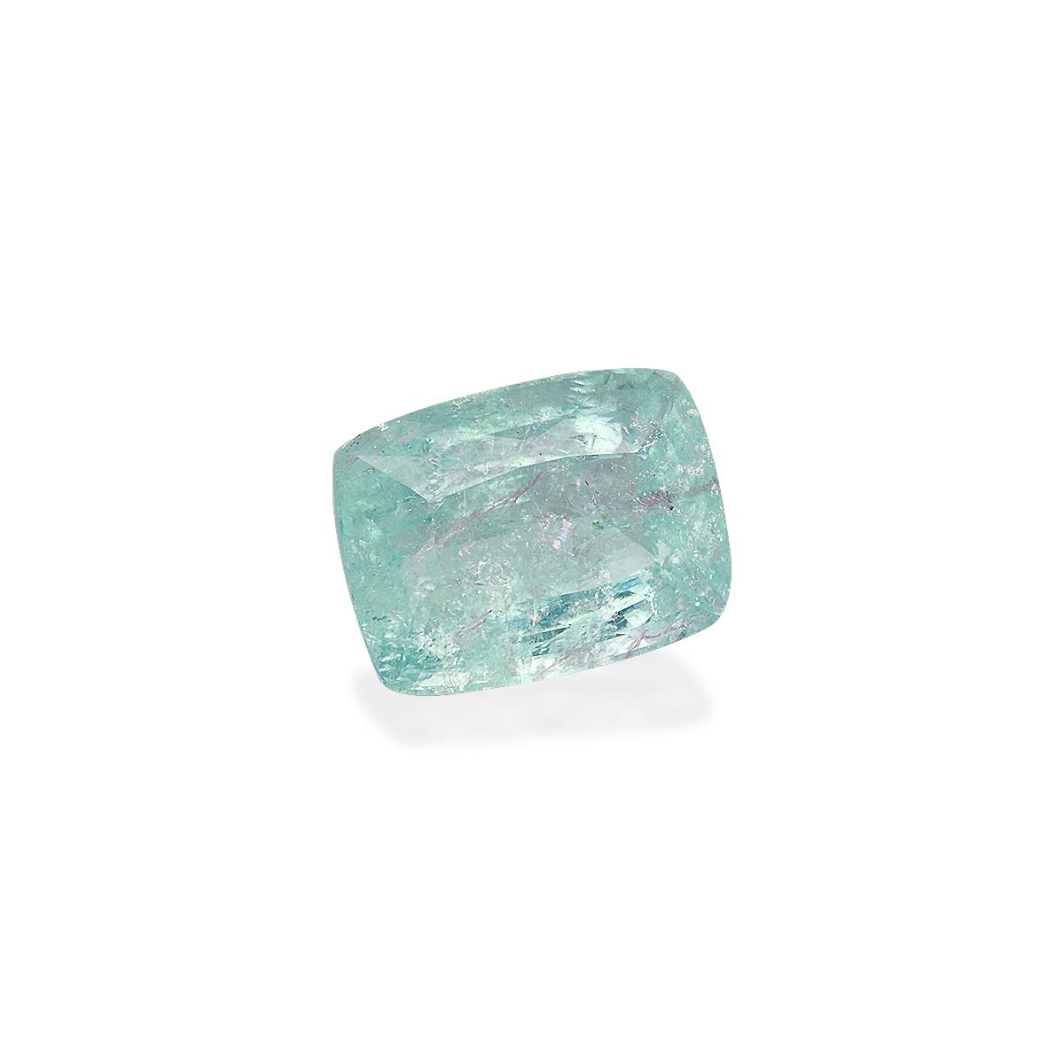 sky blue paraiba tourmaline, 42.01ct cushion cut — view 3