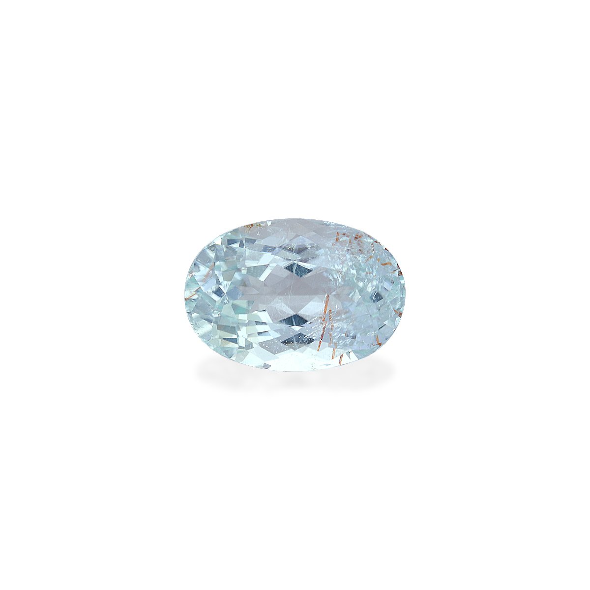 sky blue paraiba tourmaline, 7.27ct oval cut — main view
