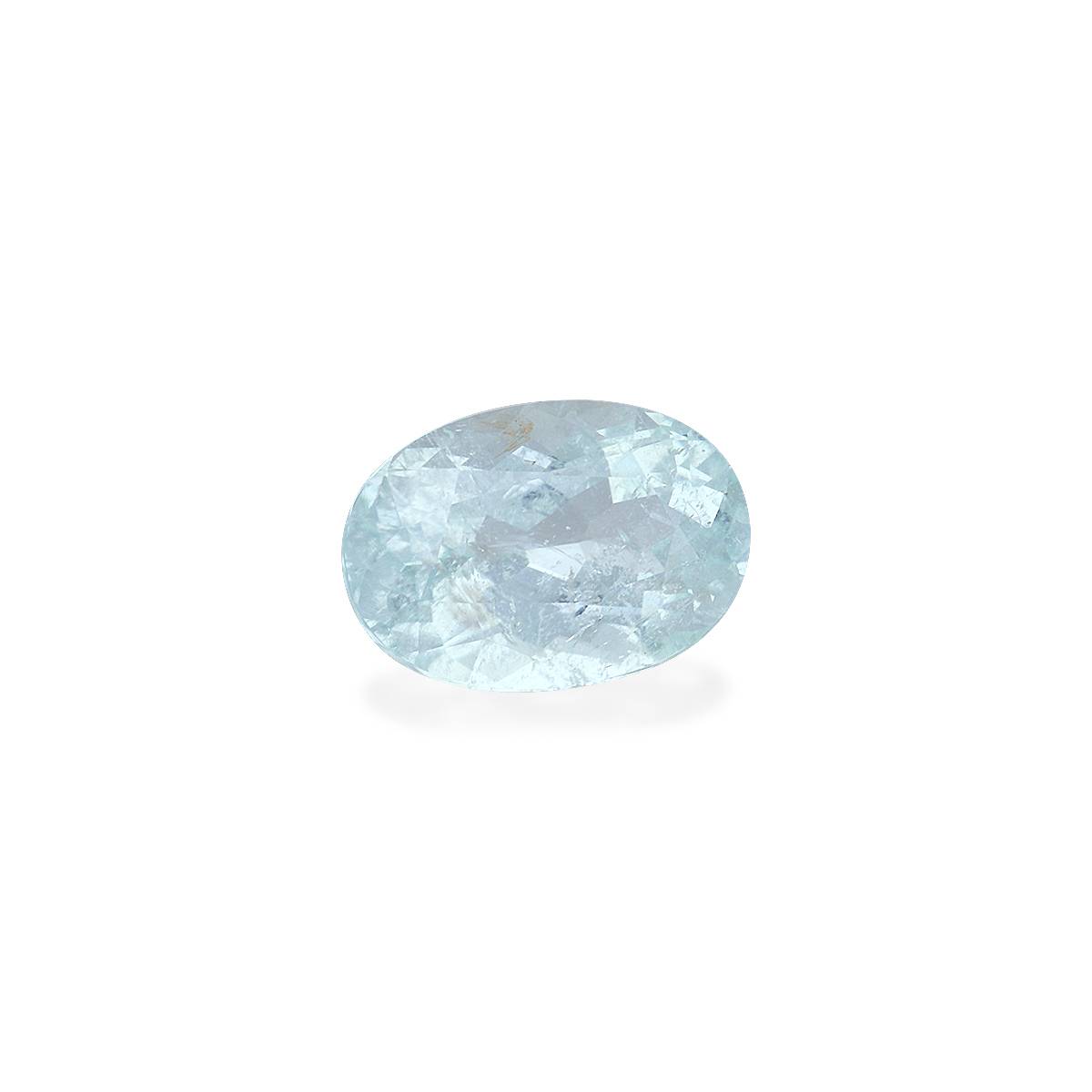 sky blue paraiba tourmaline, 4.04ct oval cut — view 3
