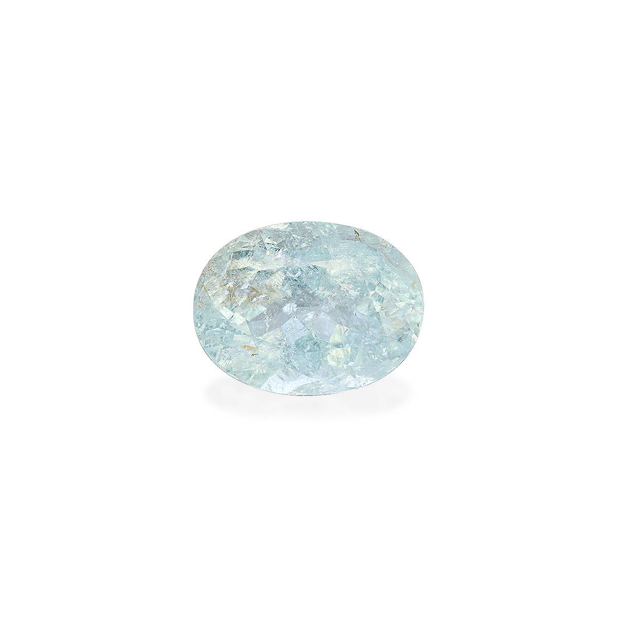 baby blue paraiba tourmaline, 10.46ct oval cut — main view
