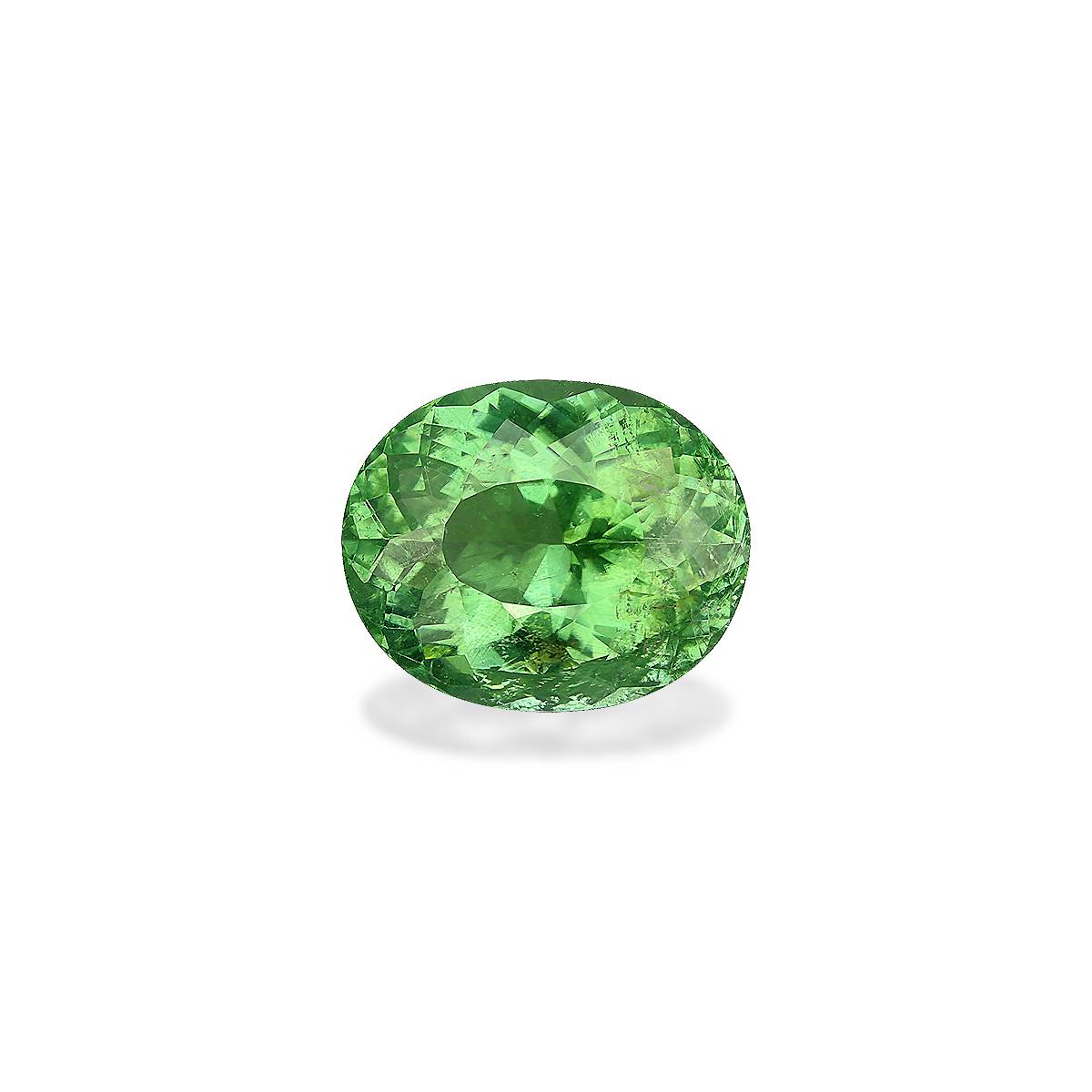 green paraiba tourmaline, 4.62ct oval cut — main view