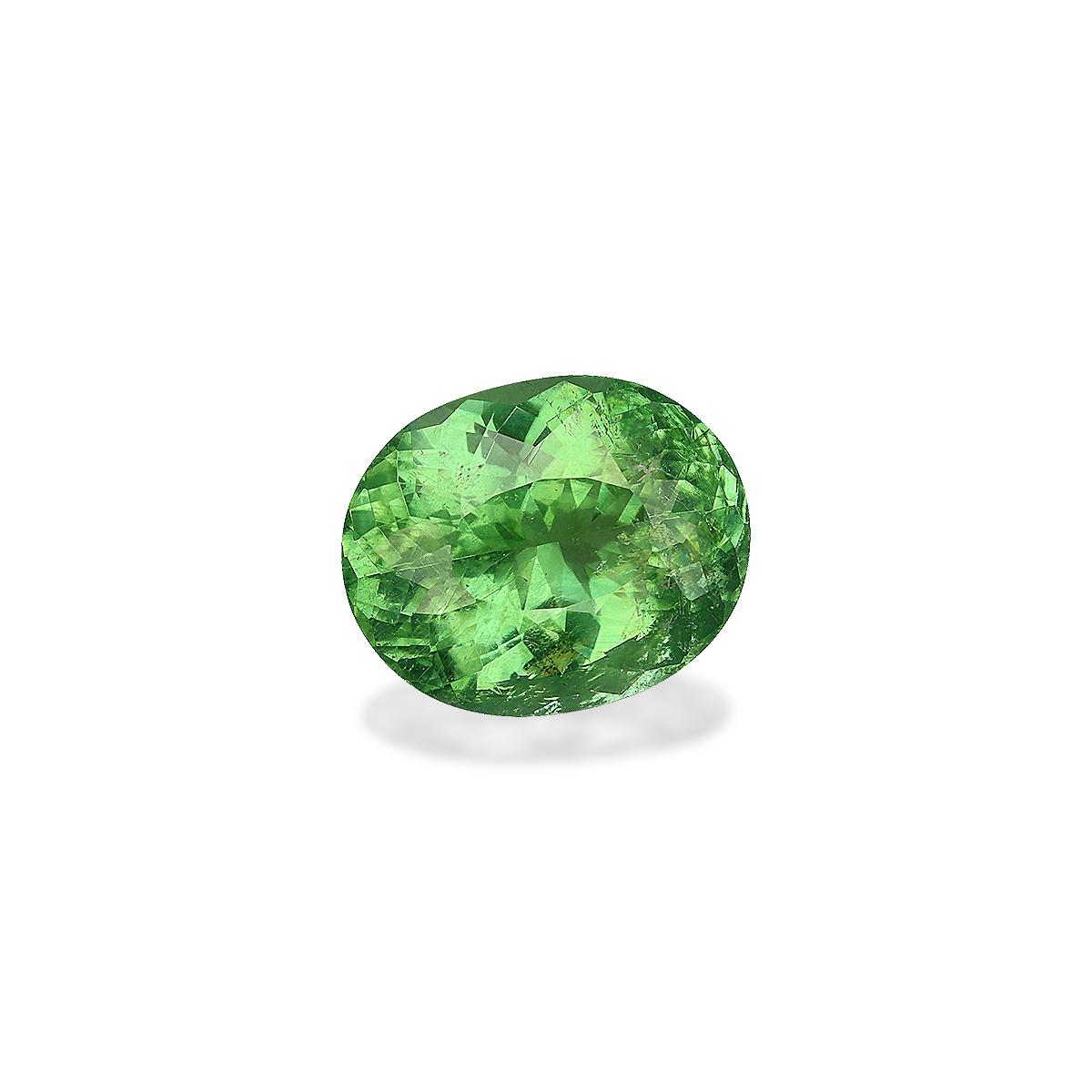 green paraiba tourmaline, 4.62ct oval cut — view 3