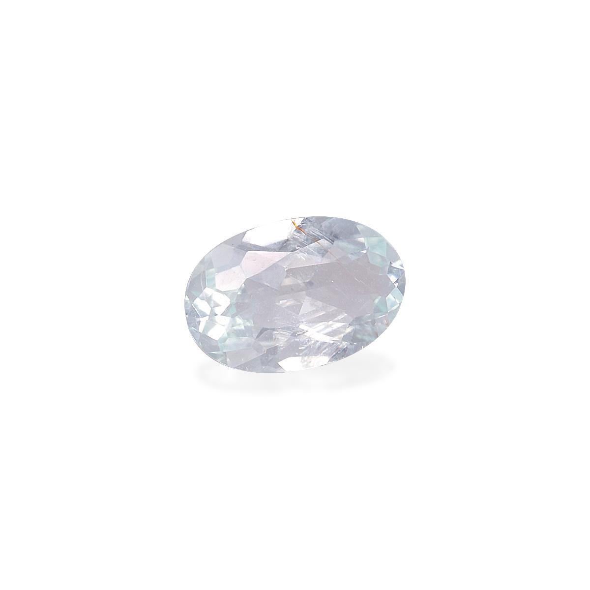 sky blue paraiba tourmaline, 0.37ct oval cut — view 3
