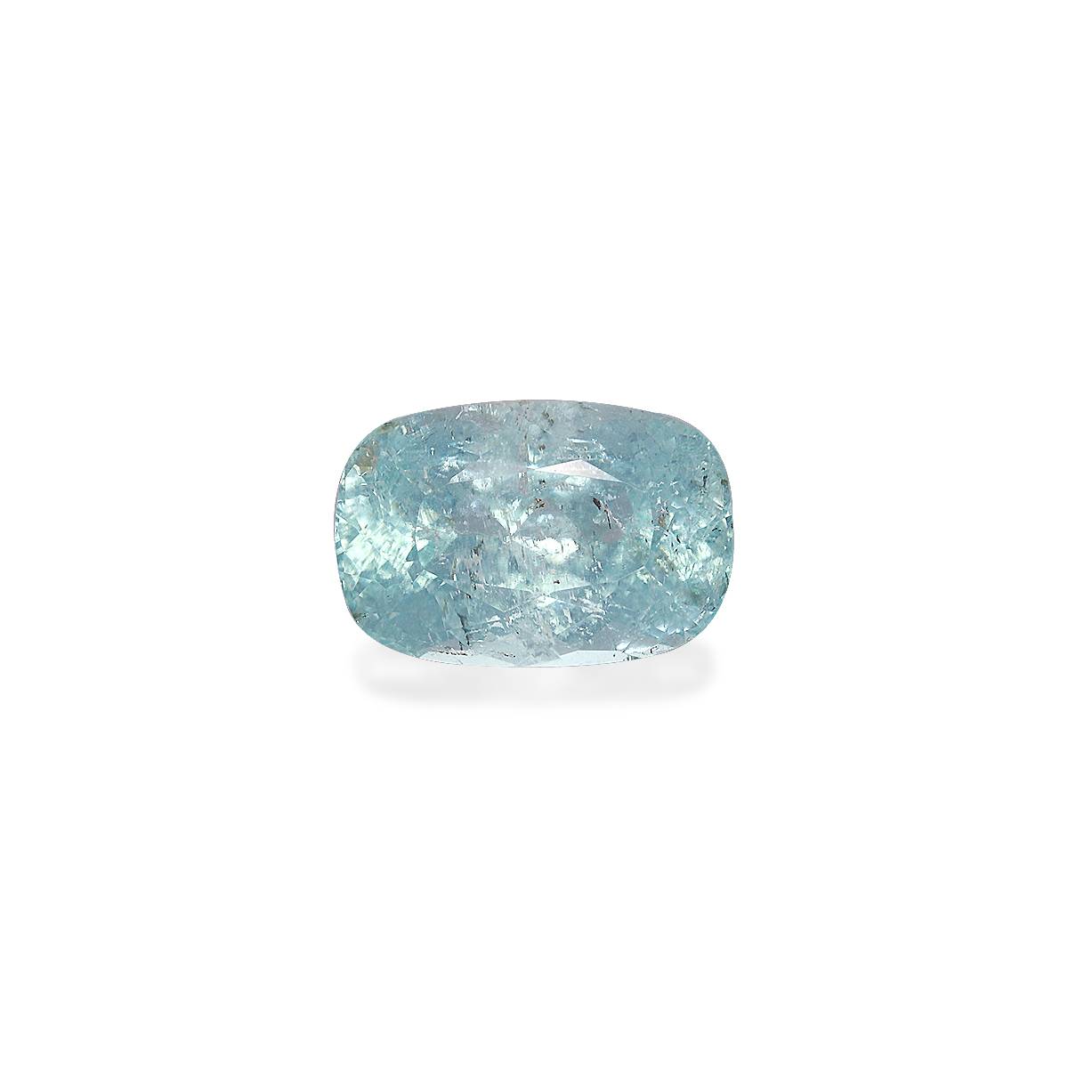baby blue paraiba tourmaline, 4.9ct cushion cut — main view