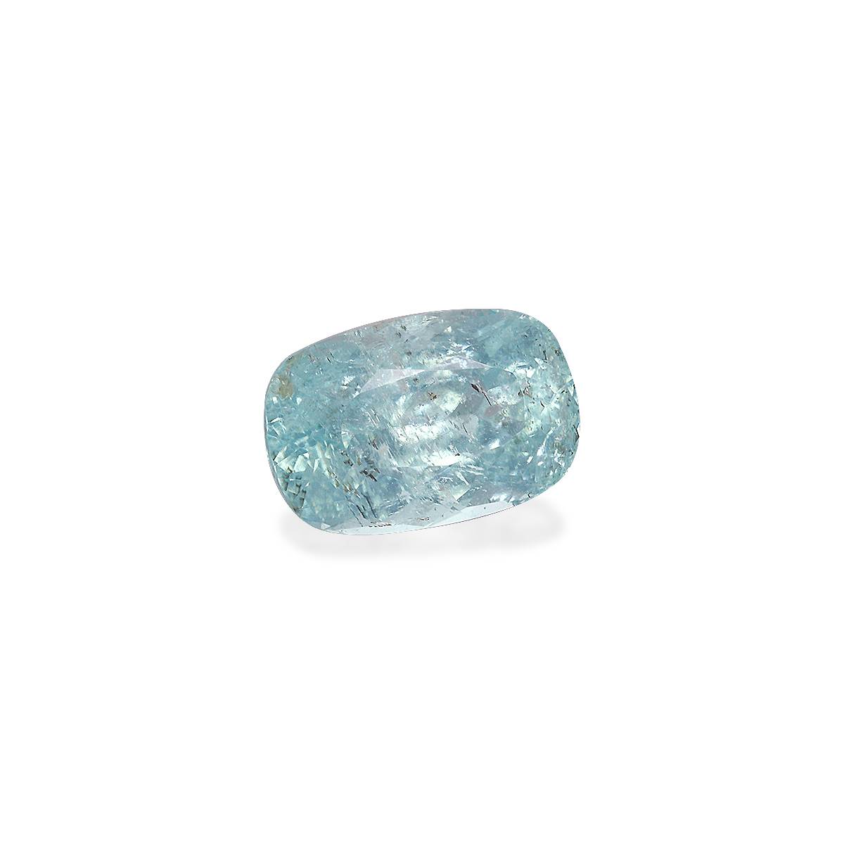 baby blue paraiba tourmaline, 4.9ct cushion cut — view 3