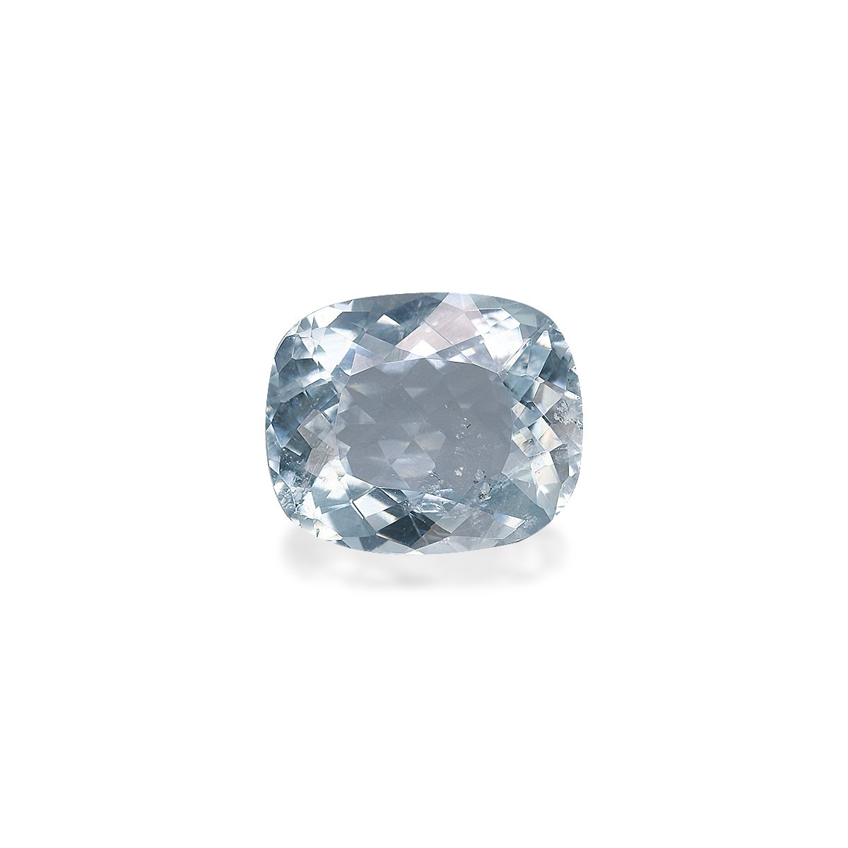 sky blue paraiba tourmaline, 5.11ct cushion cut — main view