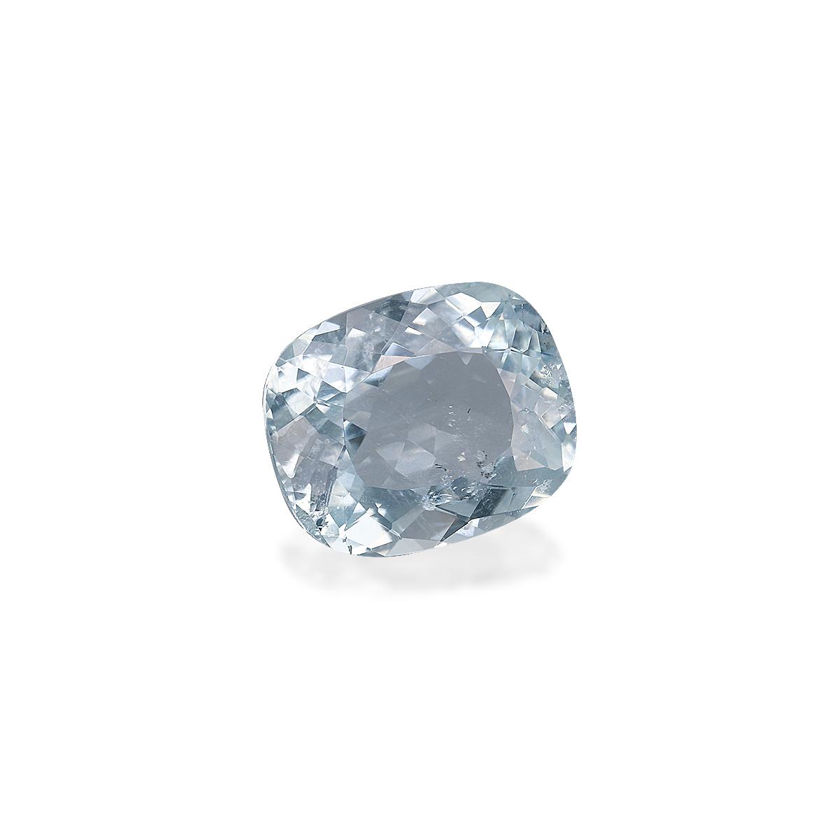 sky blue paraiba tourmaline, 5.11ct cushion cut — view 3