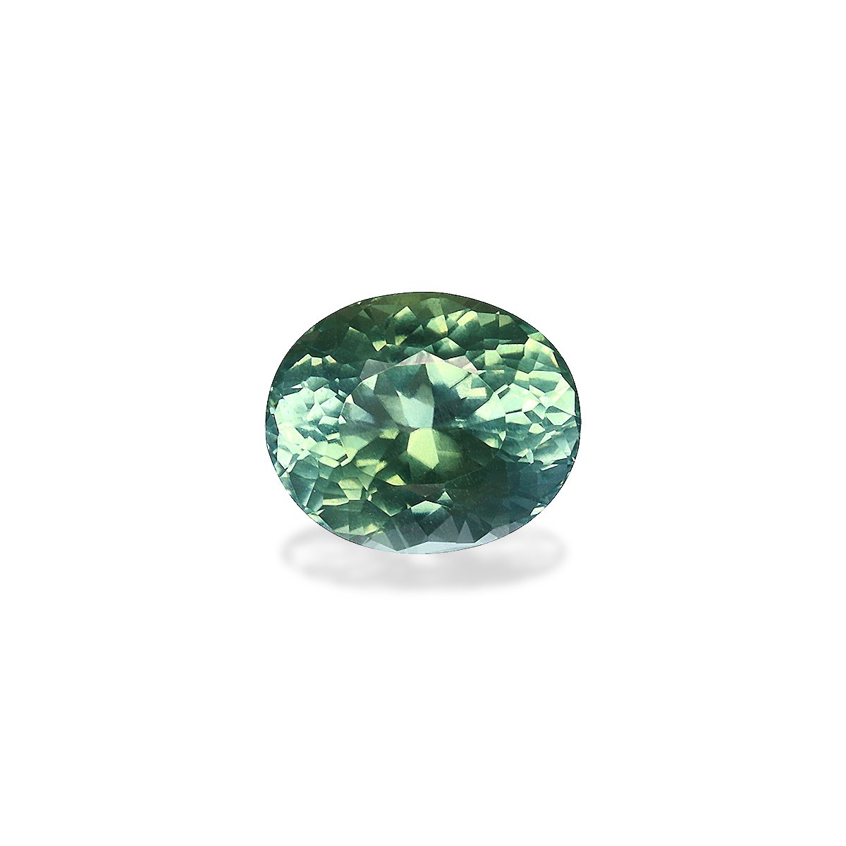 pale green paraiba tourmaline, 1.22ct oval cut — main view