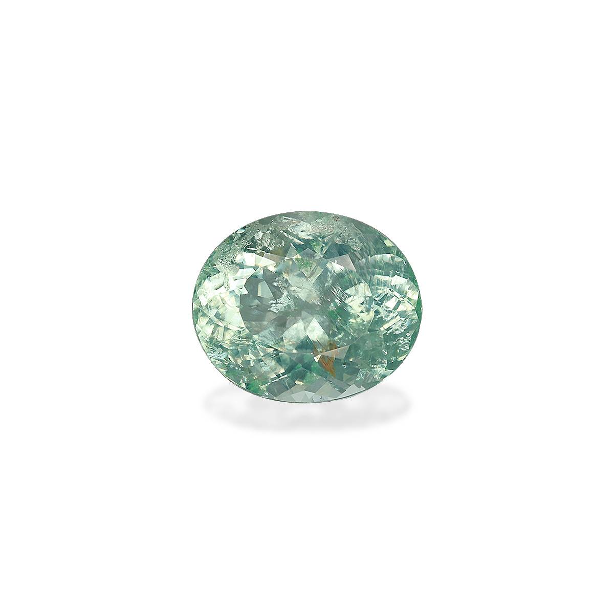 Seafoam Green Paraiba Tourmaline 6.4ct - 13x11mm