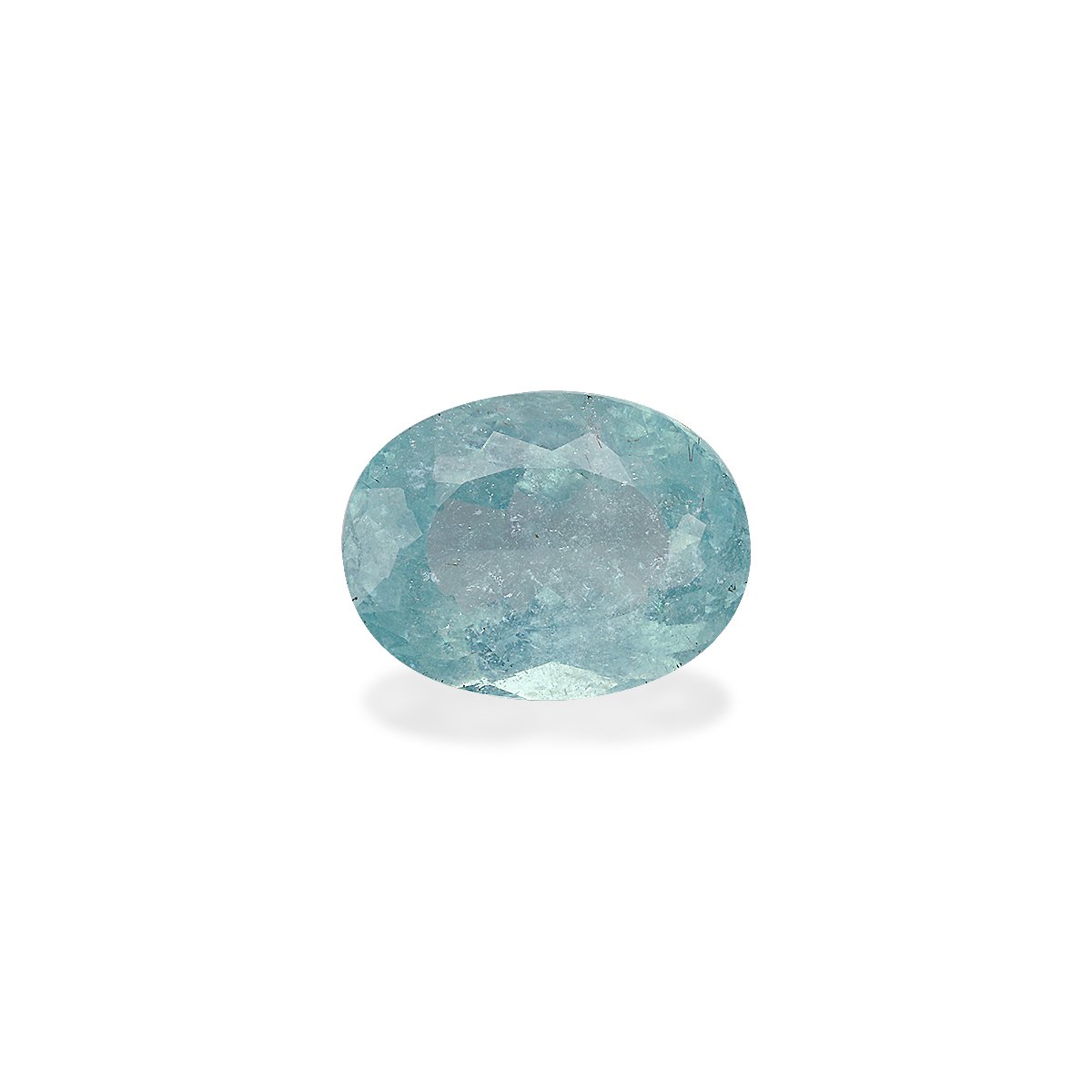 ice blue paraiba tourmaline, 13.03ct oval cut — main view