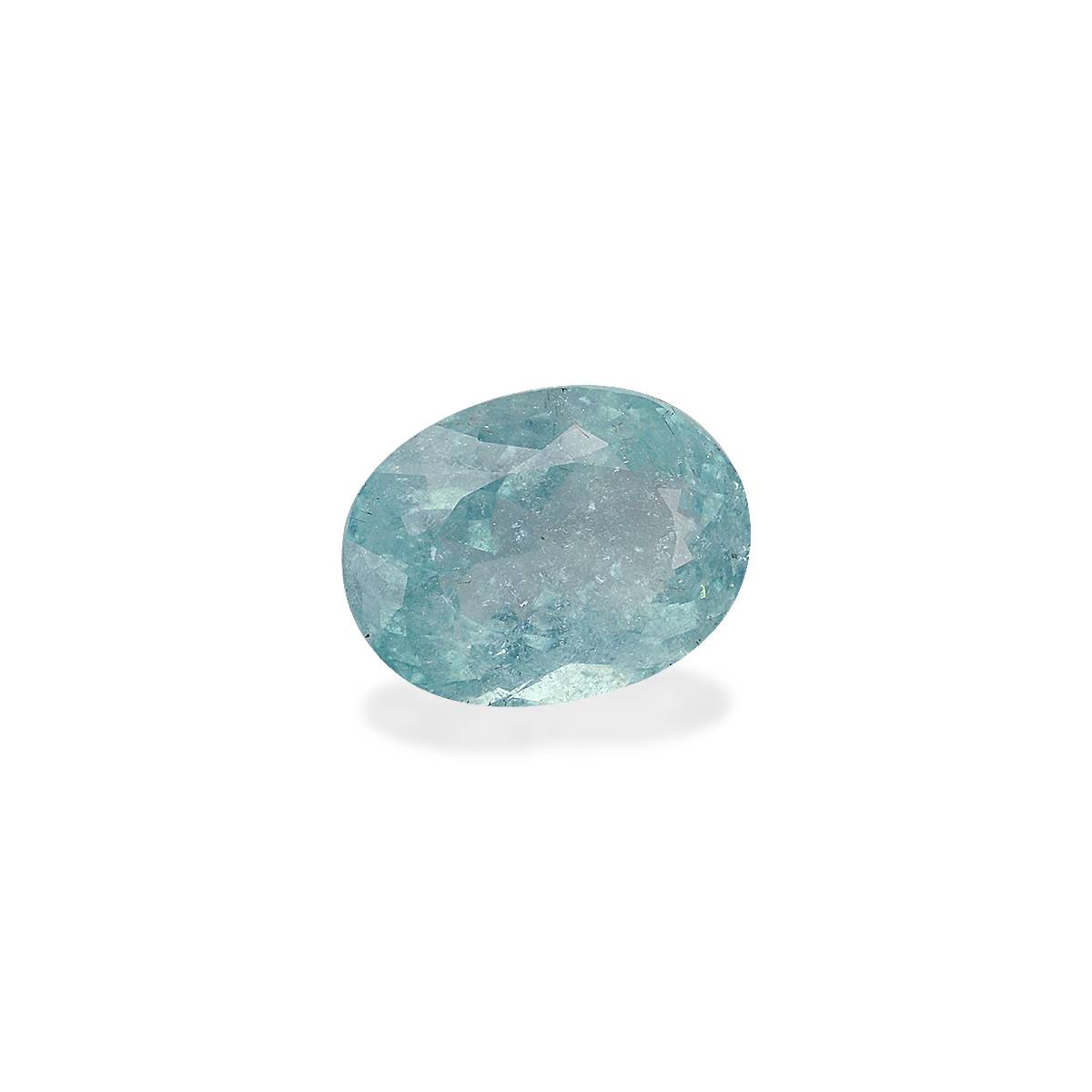ice blue paraiba tourmaline, 13.03ct oval cut — view 3