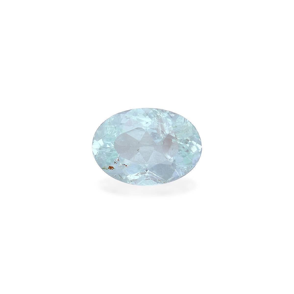sky blue paraiba tourmaline, 0.57ct oval cut — main view