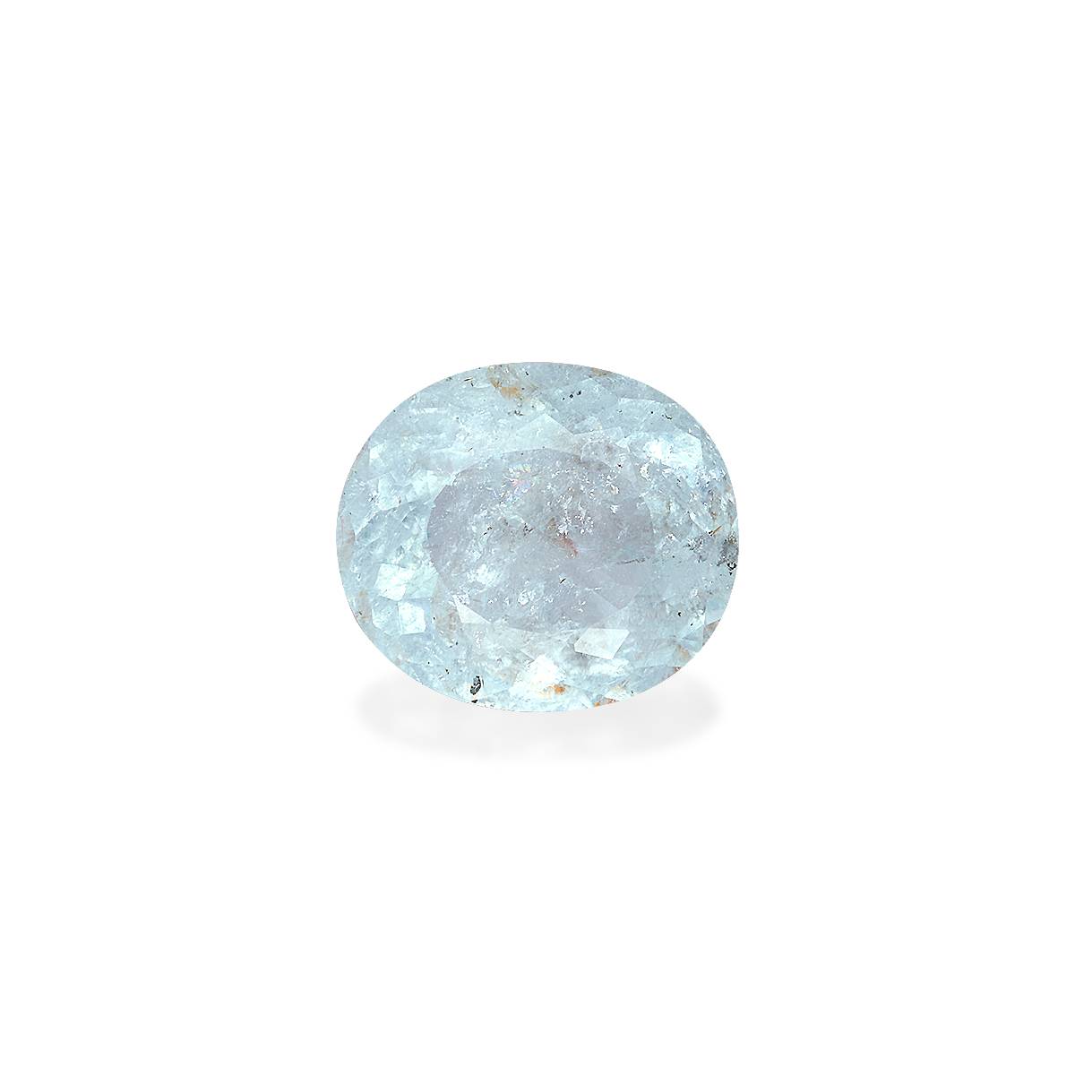 sky blue paraiba tourmaline, 7.15ct oval cut — main view