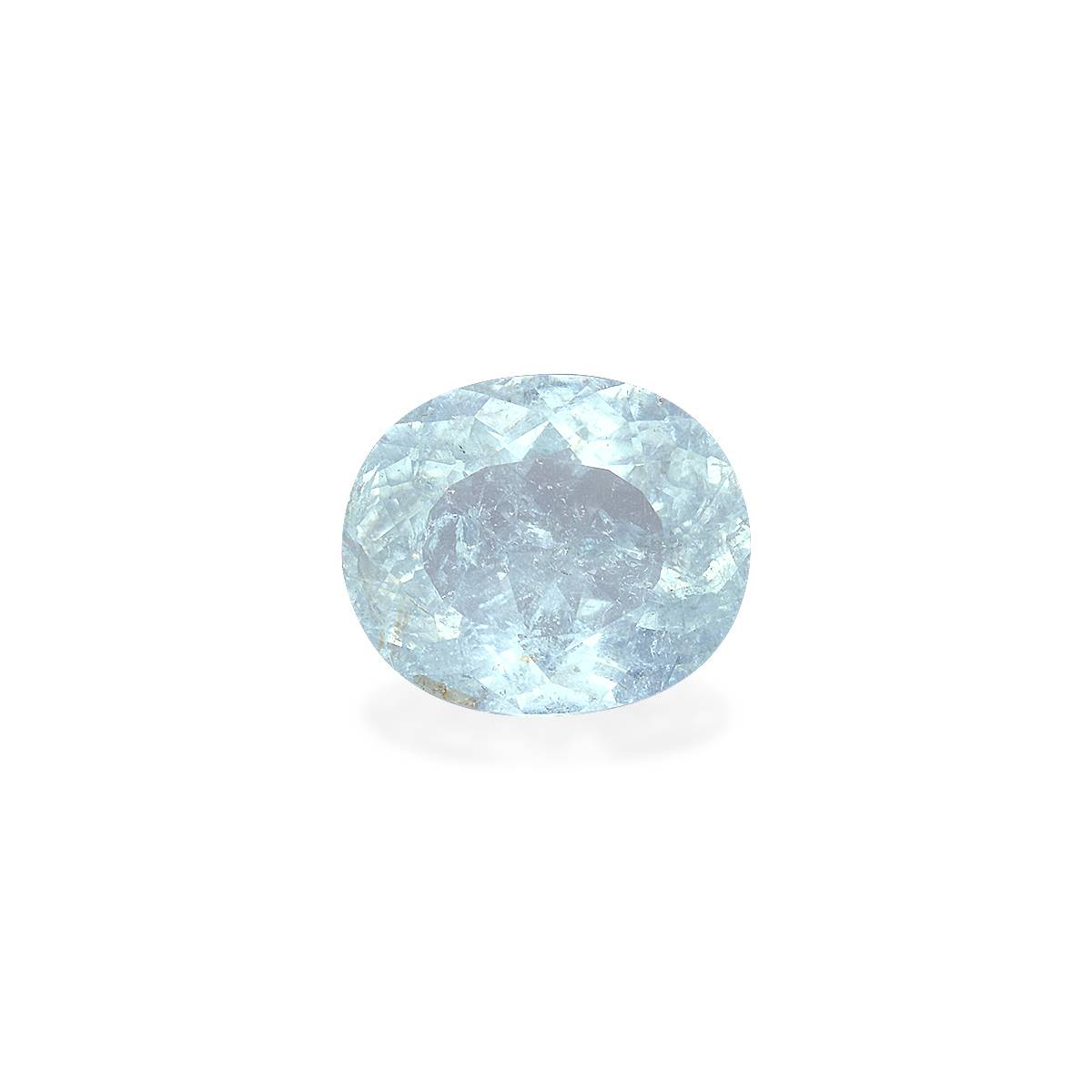 sky blue paraiba tourmaline, 3.49ct oval cut — main view
