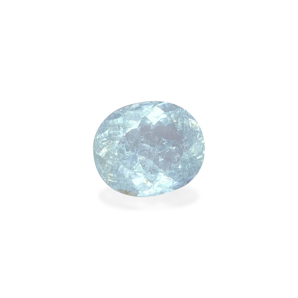 sky blue paraiba tourmaline, 3.49ct oval cut — view 3