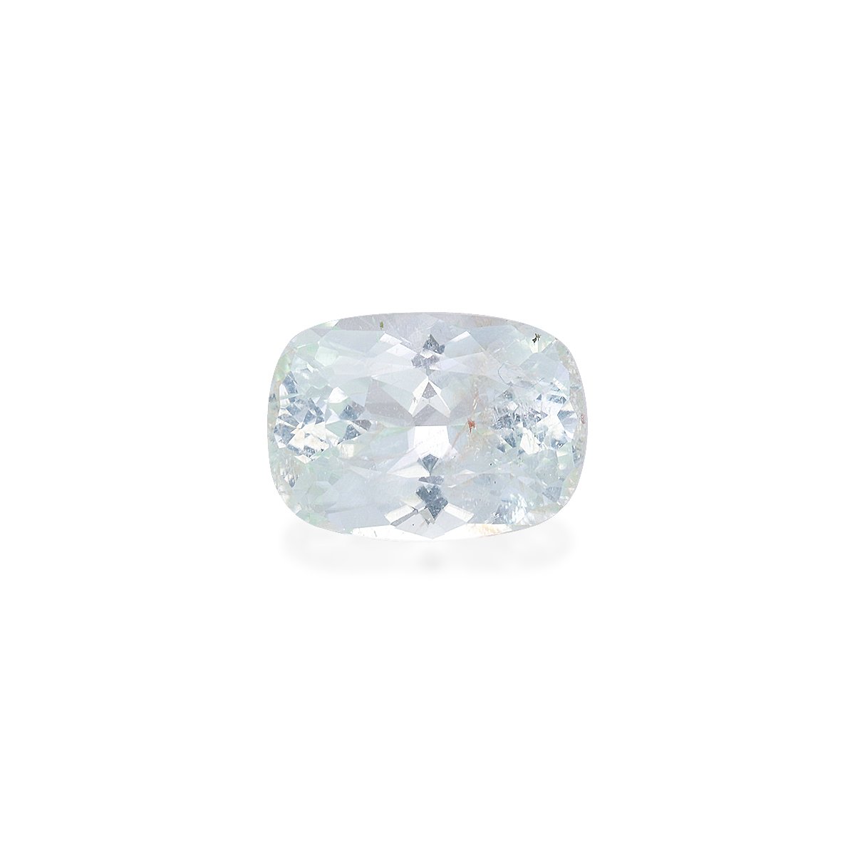 pale green paraiba tourmaline, 2.97ct cushion cut — main view