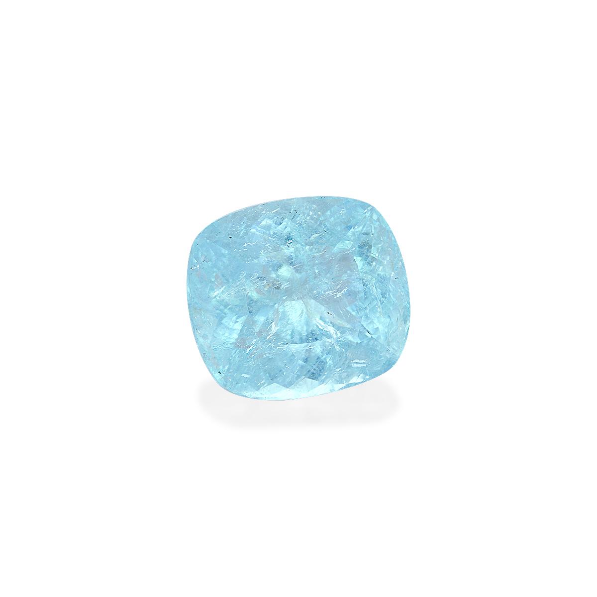 Neon blue paraiba tourmaline, 40.61ct cushion cut — view 3
