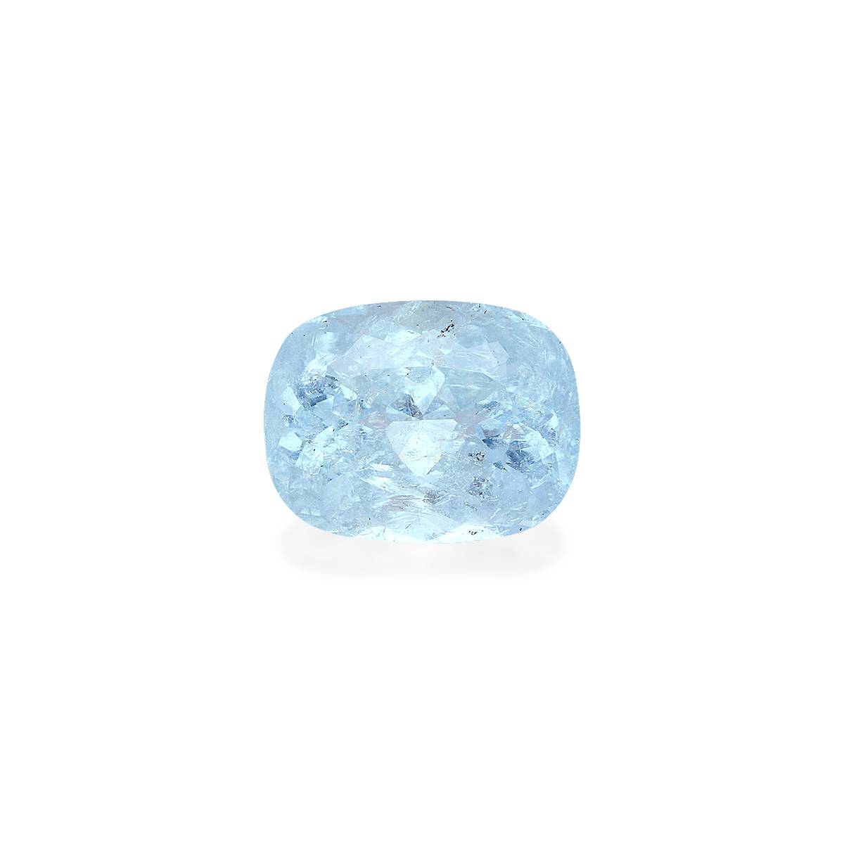 ice blue paraiba tourmaline, 8.49ct cushion cut — main view