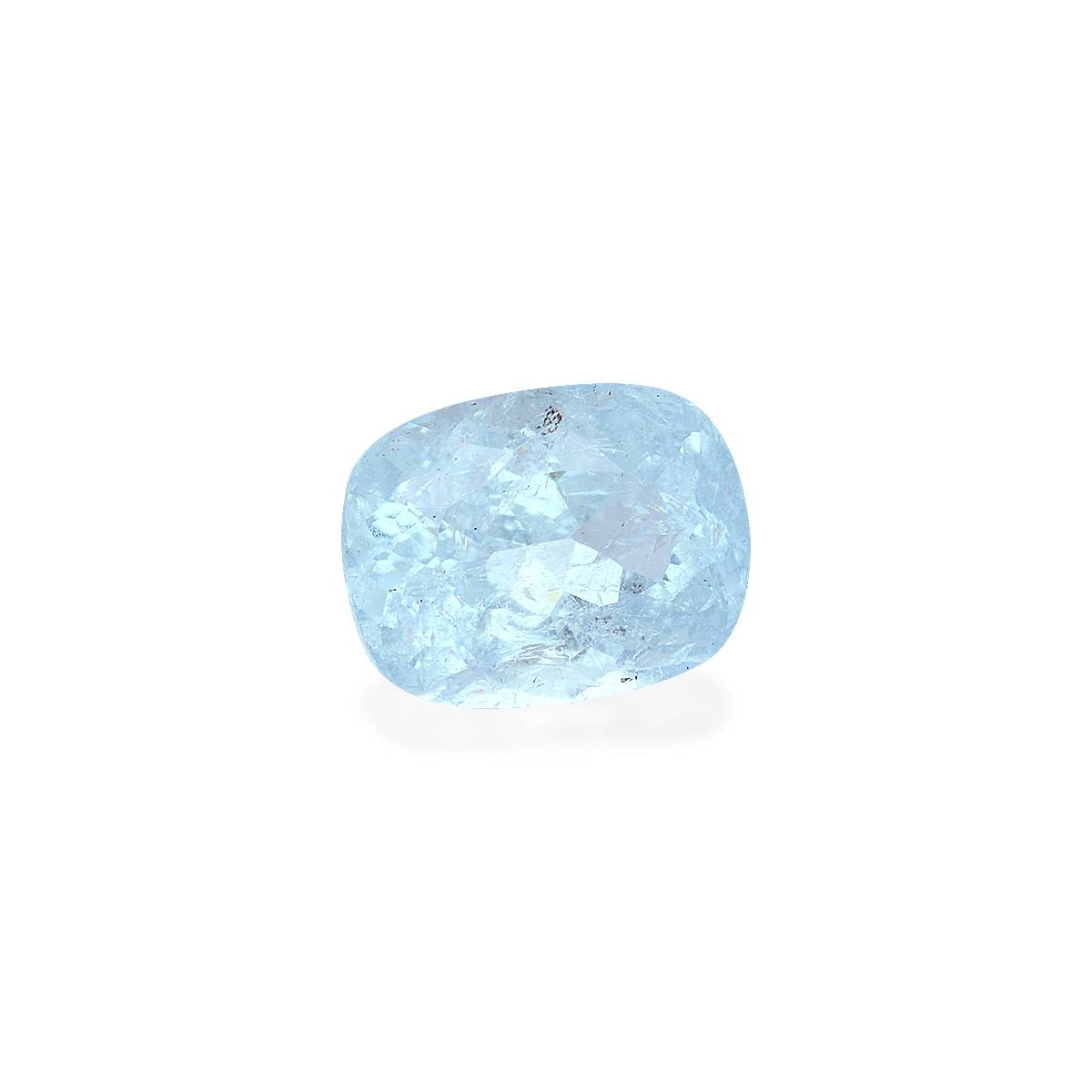 ice blue paraiba tourmaline, 8.49ct cushion cut — view 3