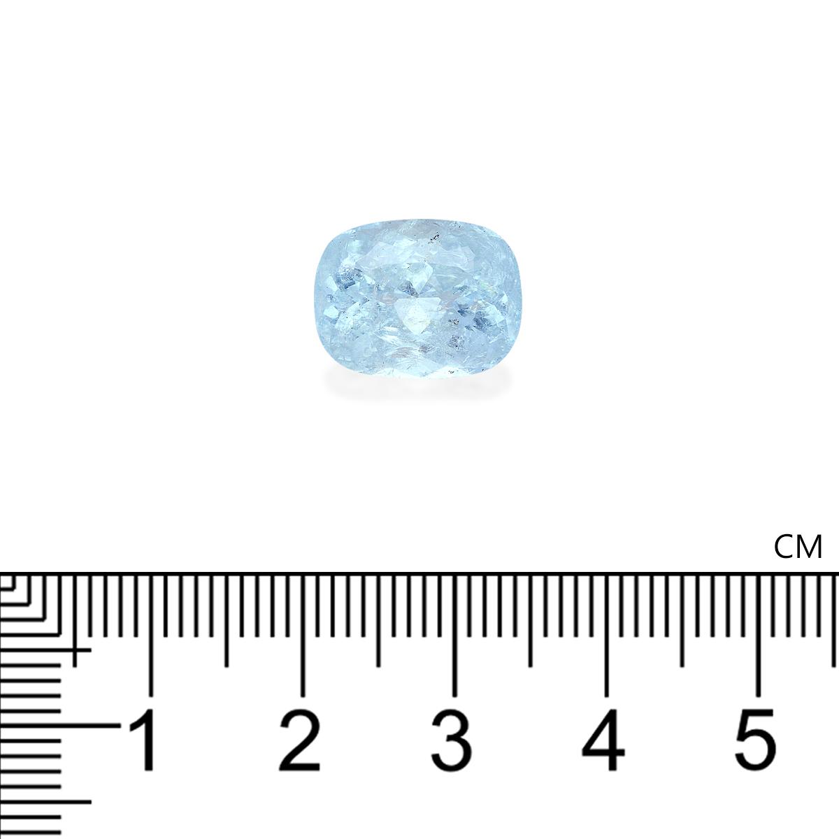 ice blue paraiba tourmaline, 8.49ct cushion cut — view 4