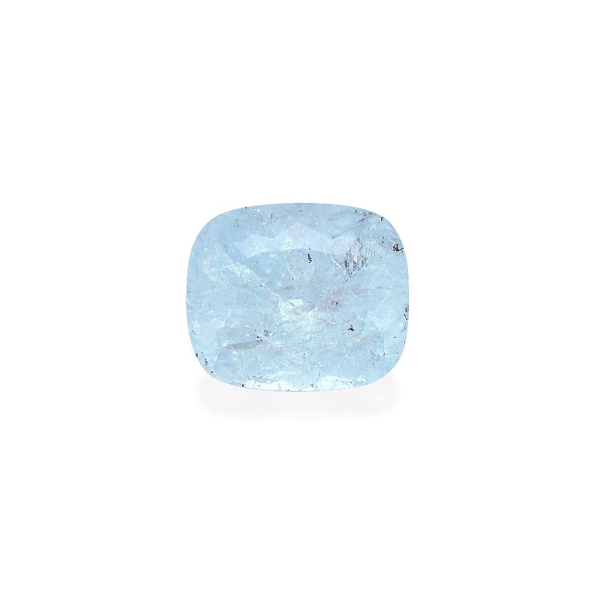 ice blue paraiba tourmaline, 10.4ct cushion cut — main view