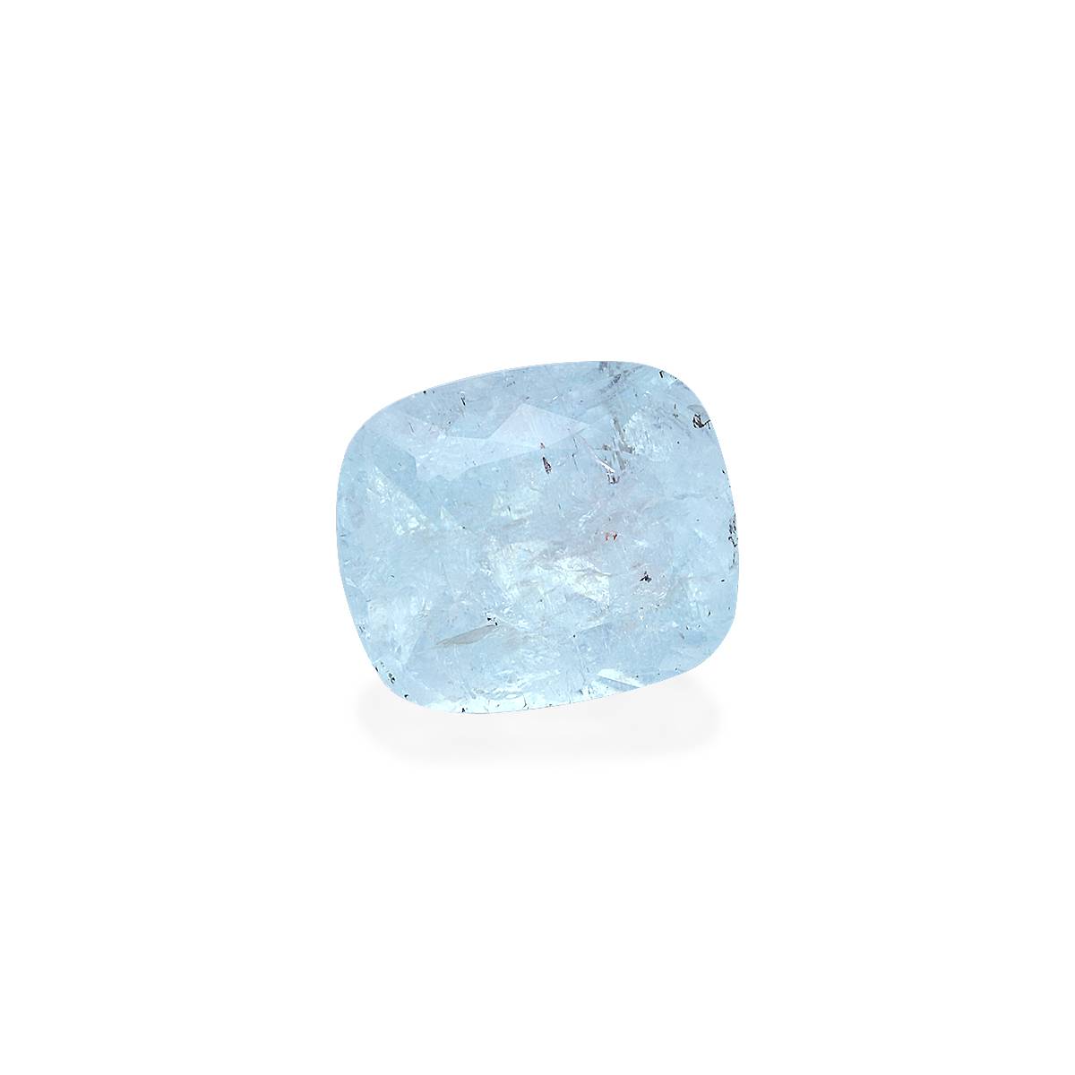 ice blue paraiba tourmaline, 10.4ct cushion cut — view 3