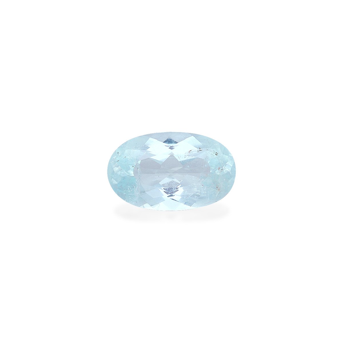 sky blue paraiba tourmaline, 3.22ct oval cut — main view