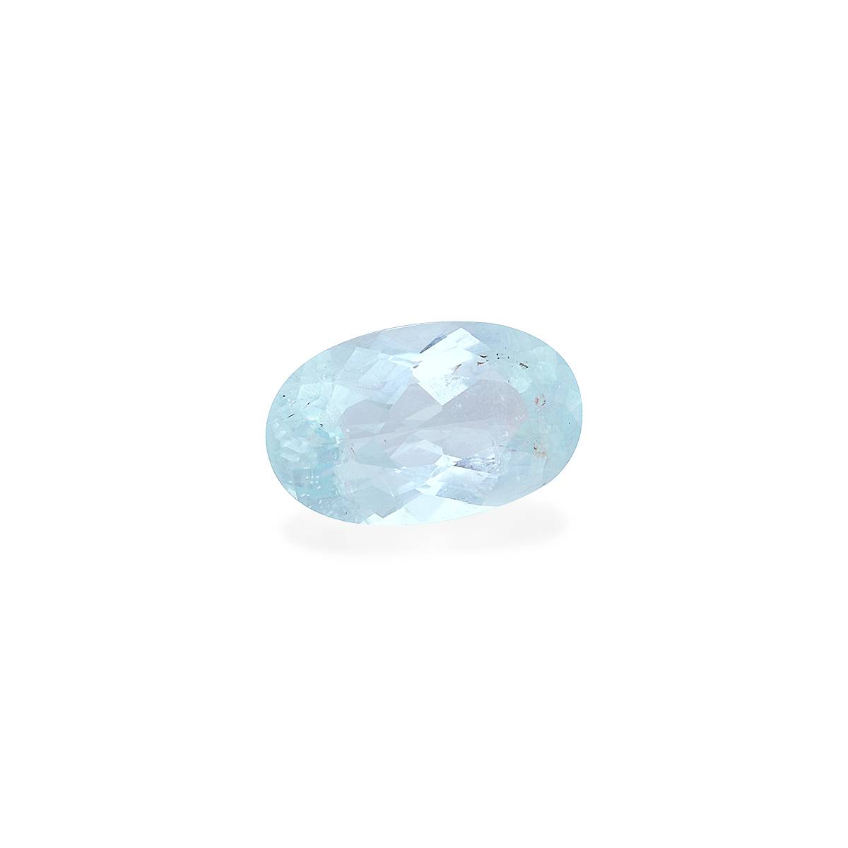 sky blue paraiba tourmaline, 3.22ct oval cut — view 3
