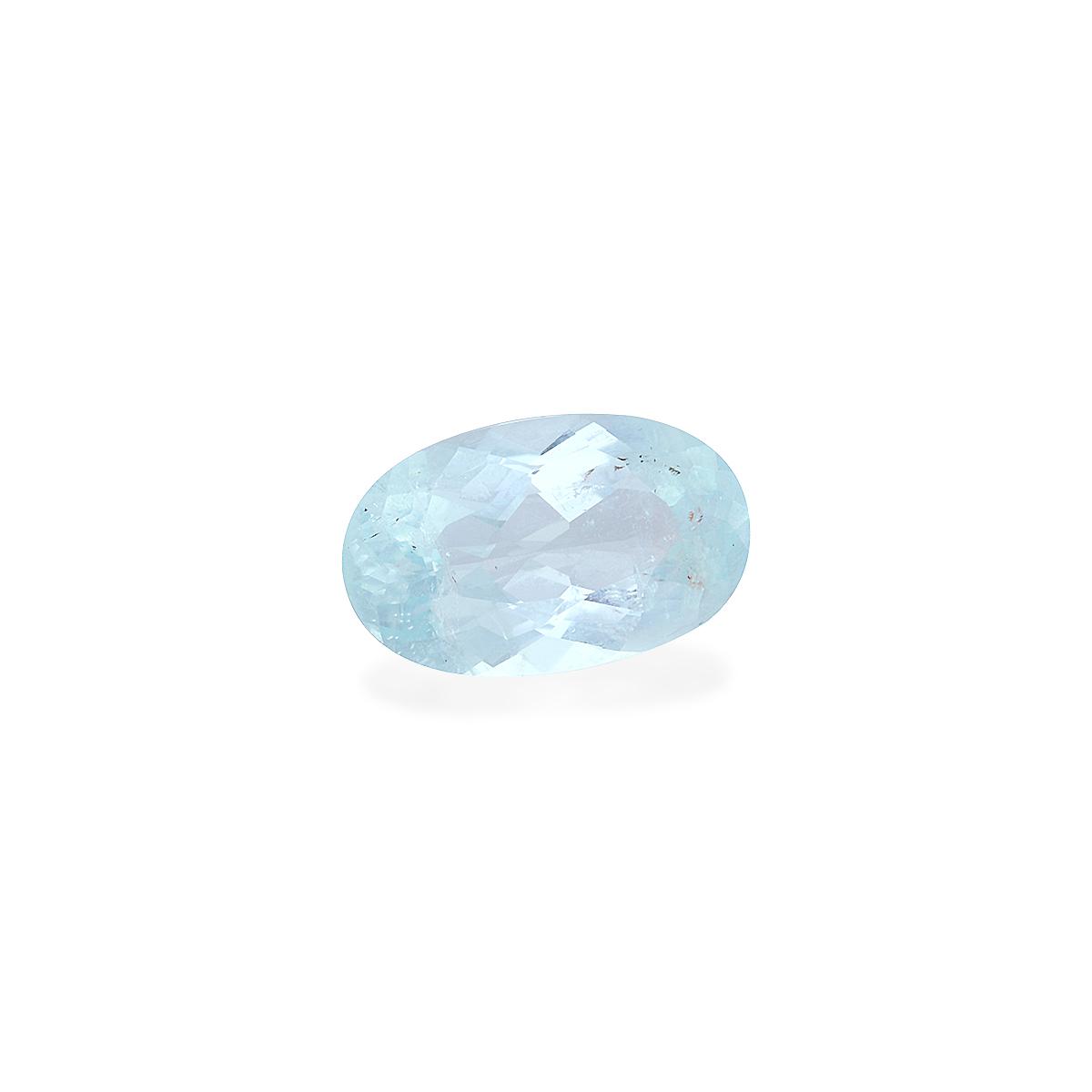sky blue paraiba tourmaline, 3.22ct oval cut — view 3