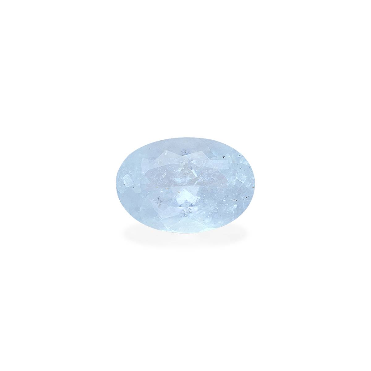 ice blue paraiba tourmaline, 3.81ct oval cut — main view