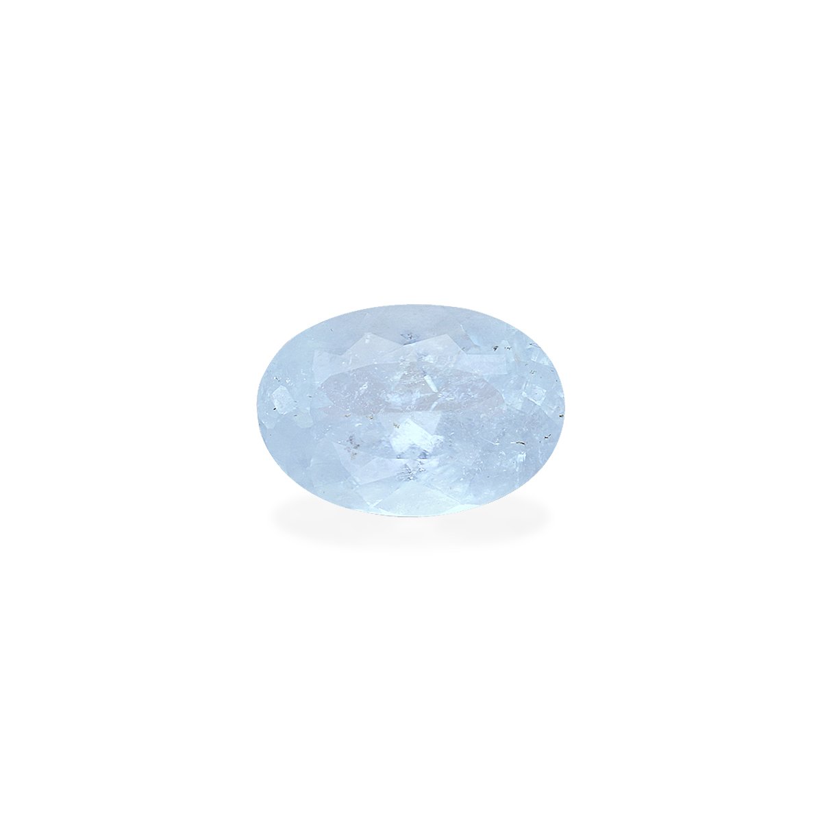 ice blue paraiba tourmaline, 3.81ct oval cut — main view