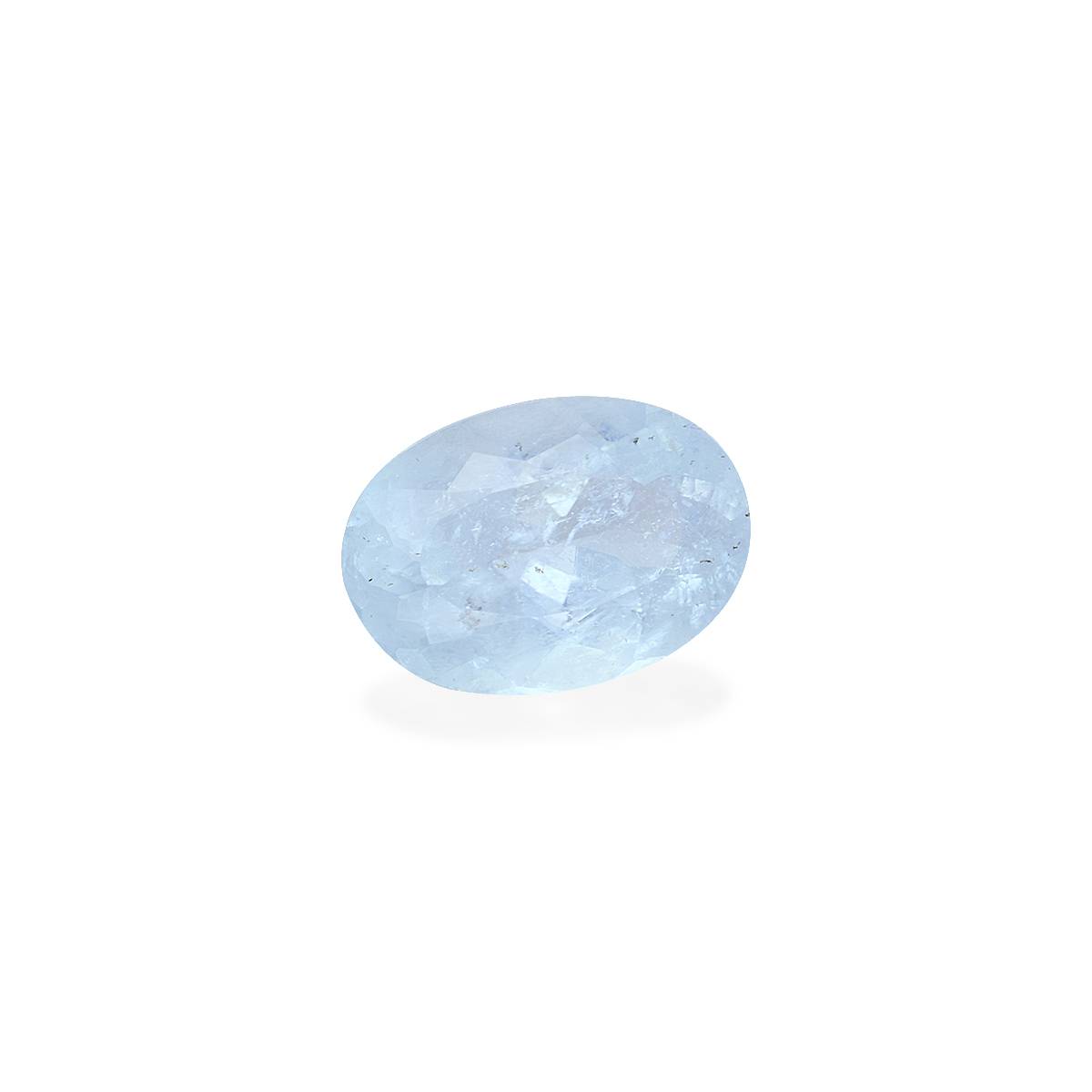 ice blue paraiba tourmaline, 3.81ct oval cut — view 3
