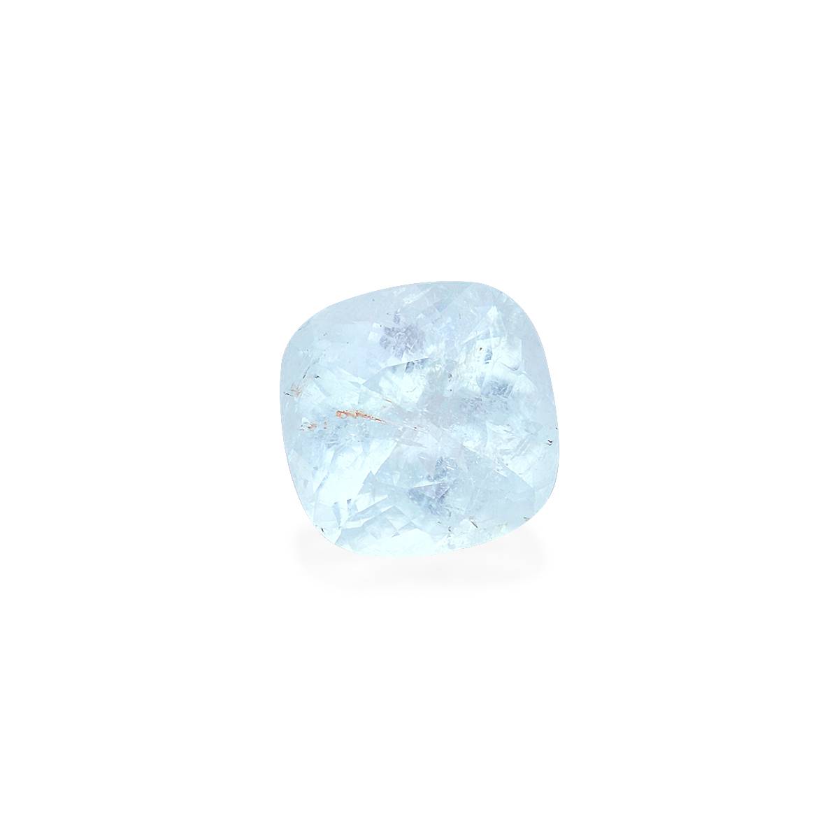 ice blue paraiba tourmaline, 3.07ct cushion cut — view 3