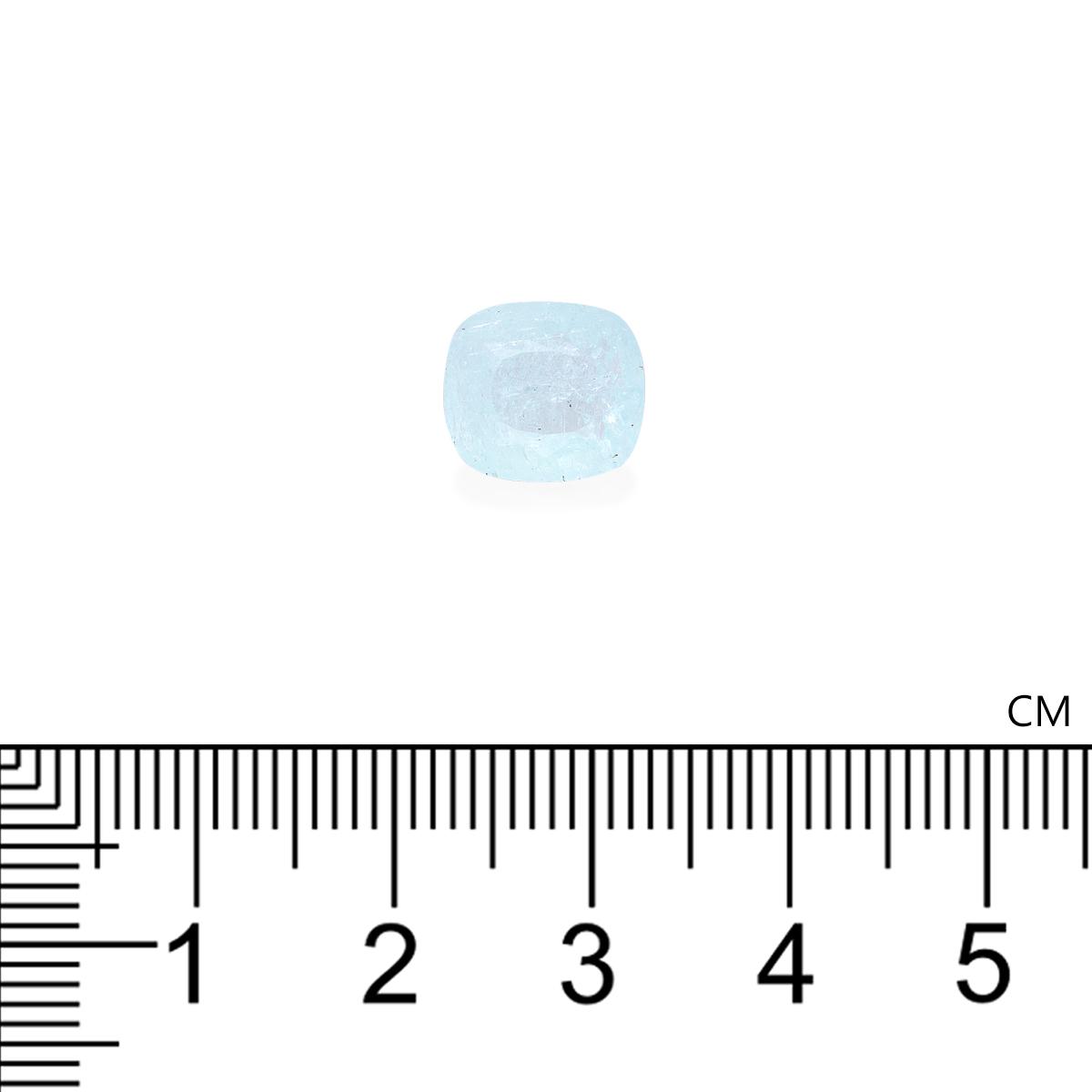 ice blue paraiba tourmaline, 2.9ct cushion cut — view 4