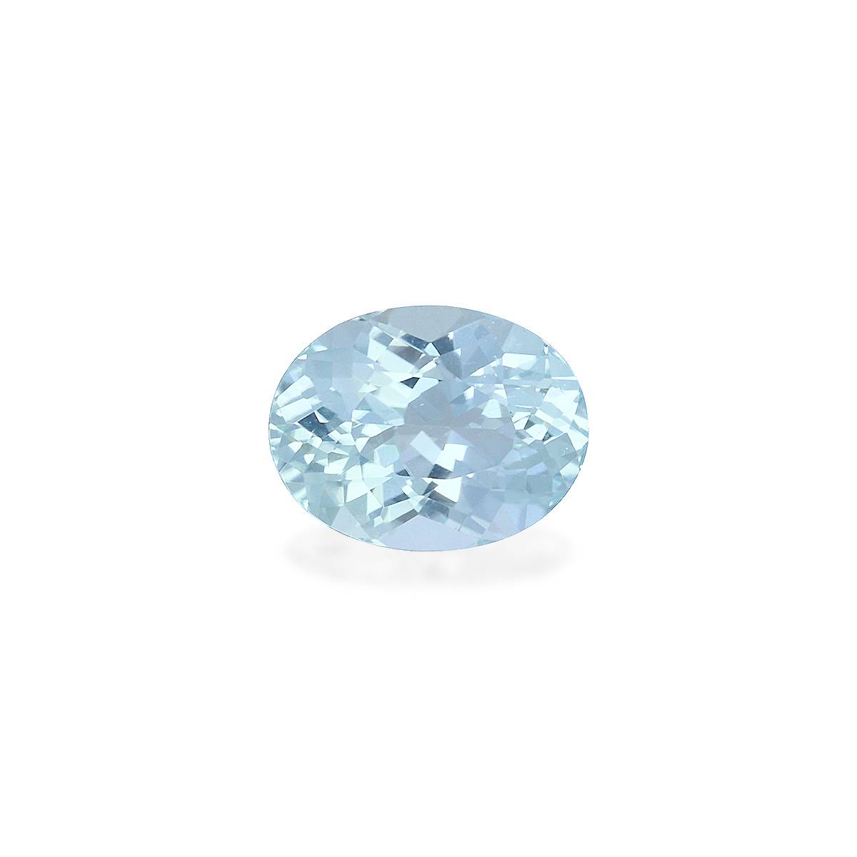 Neon blue paraiba tourmaline, 0.87ct oval cut — main view