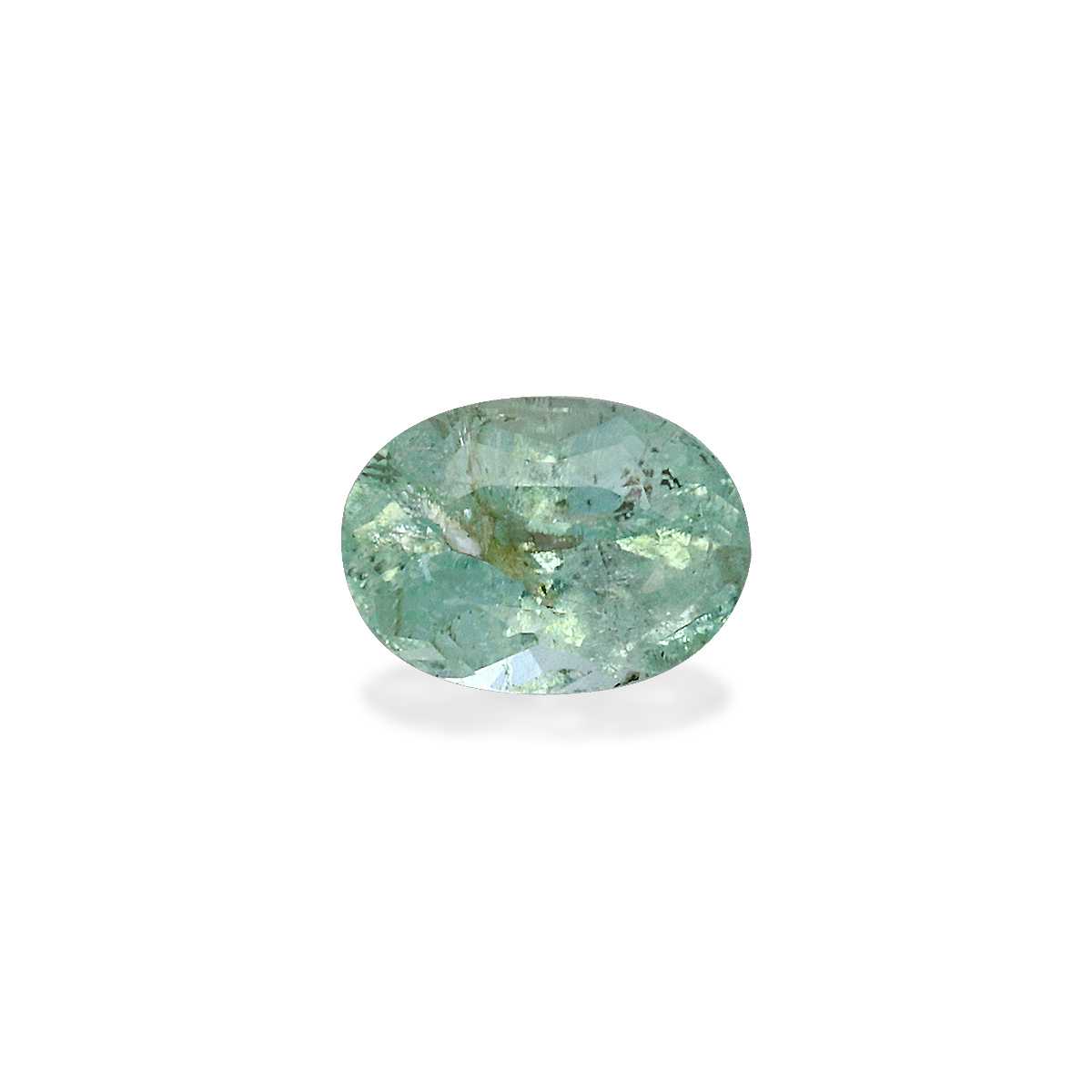 Seafoam Green Paraiba Tourmaline 0.43ct - 6x4mm