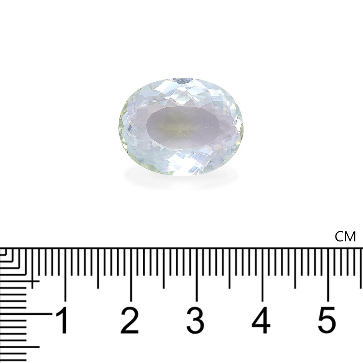 baby blue paraiba tourmaline, 13.42ct oval cut — view 4