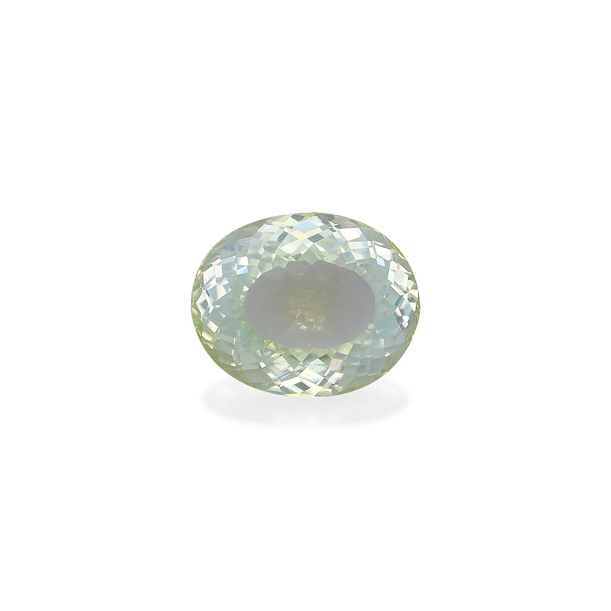 pale green paraiba tourmaline, 7.67ct oval cut — main view