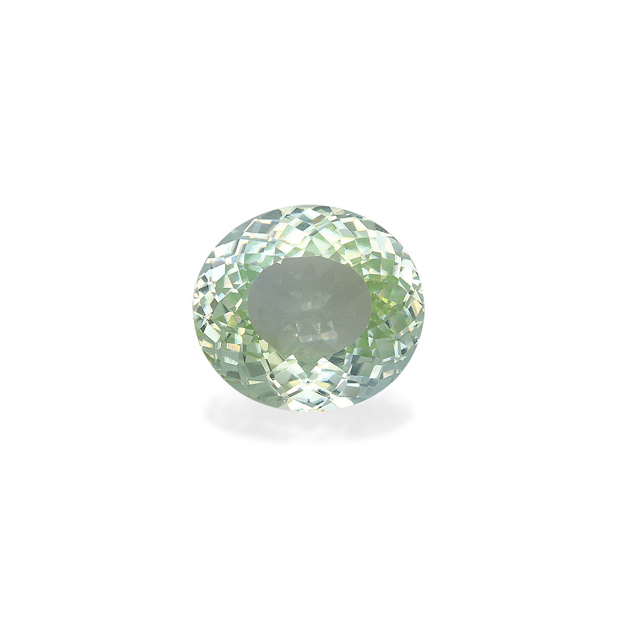 mist green paraiba tourmaline, 10.53ct oval cut — main view