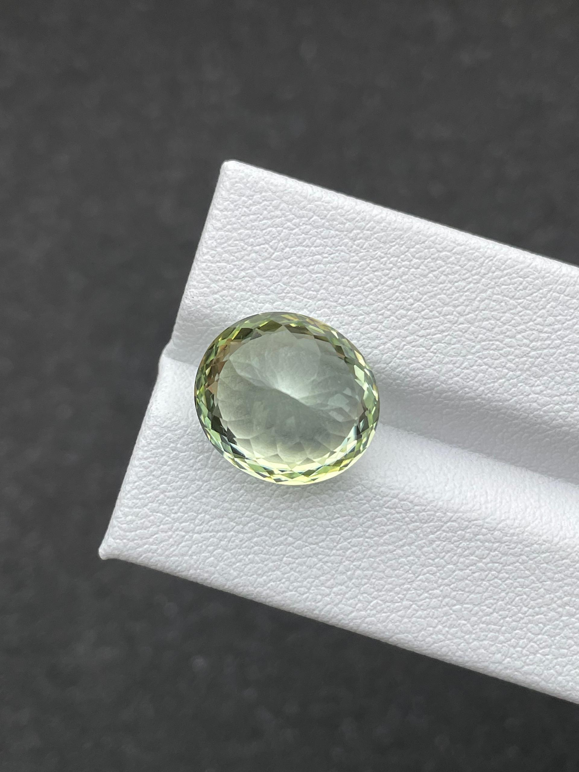mist green paraiba tourmaline, 10.53ct oval cut — view 6