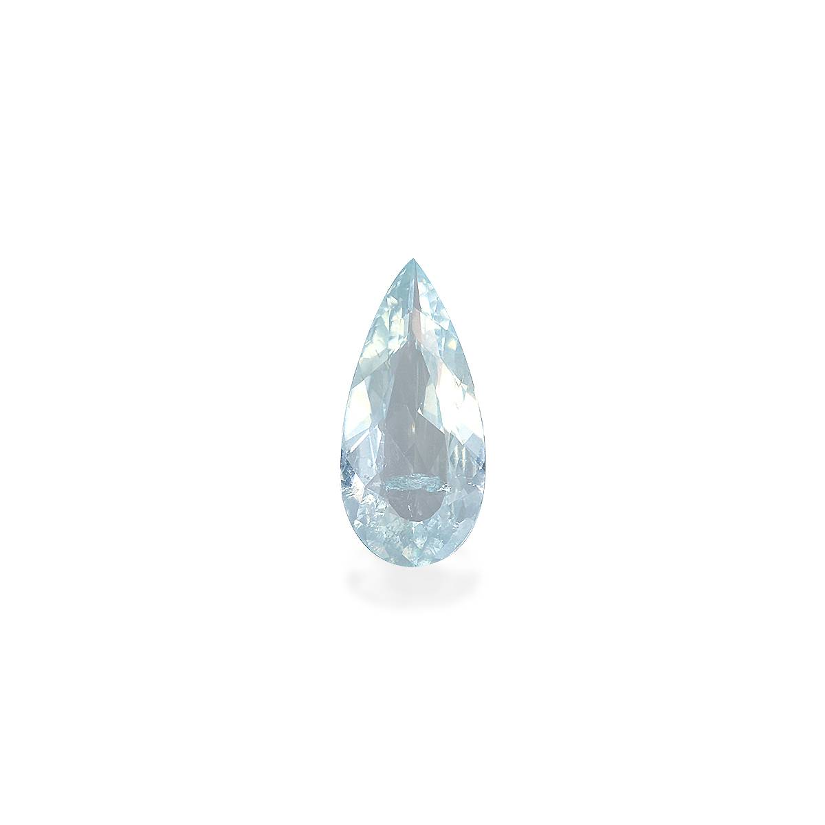 sky blue paraiba tourmaline, 2.96ct pear cut — main view