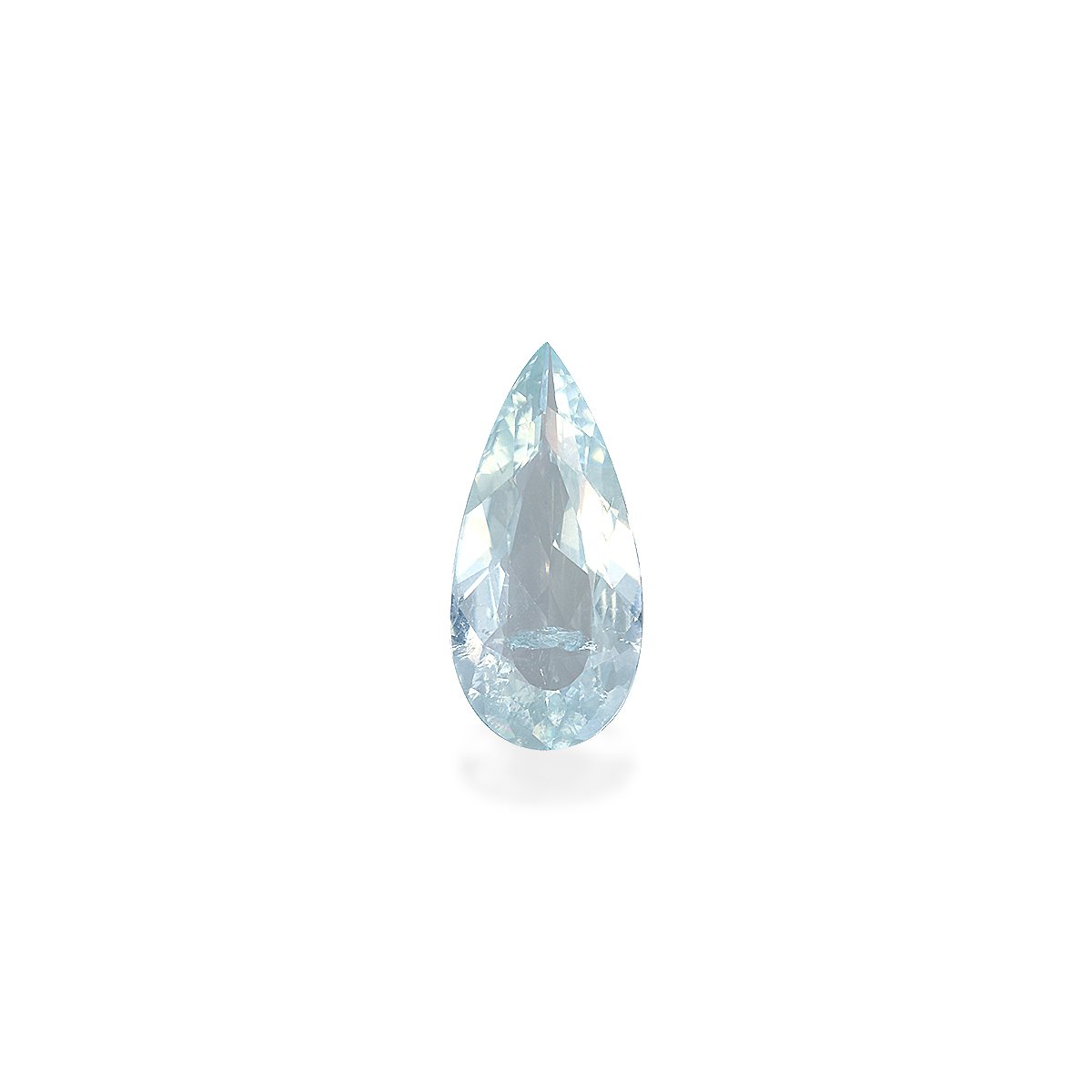 sky blue paraiba tourmaline, 2.96ct pear cut — main view