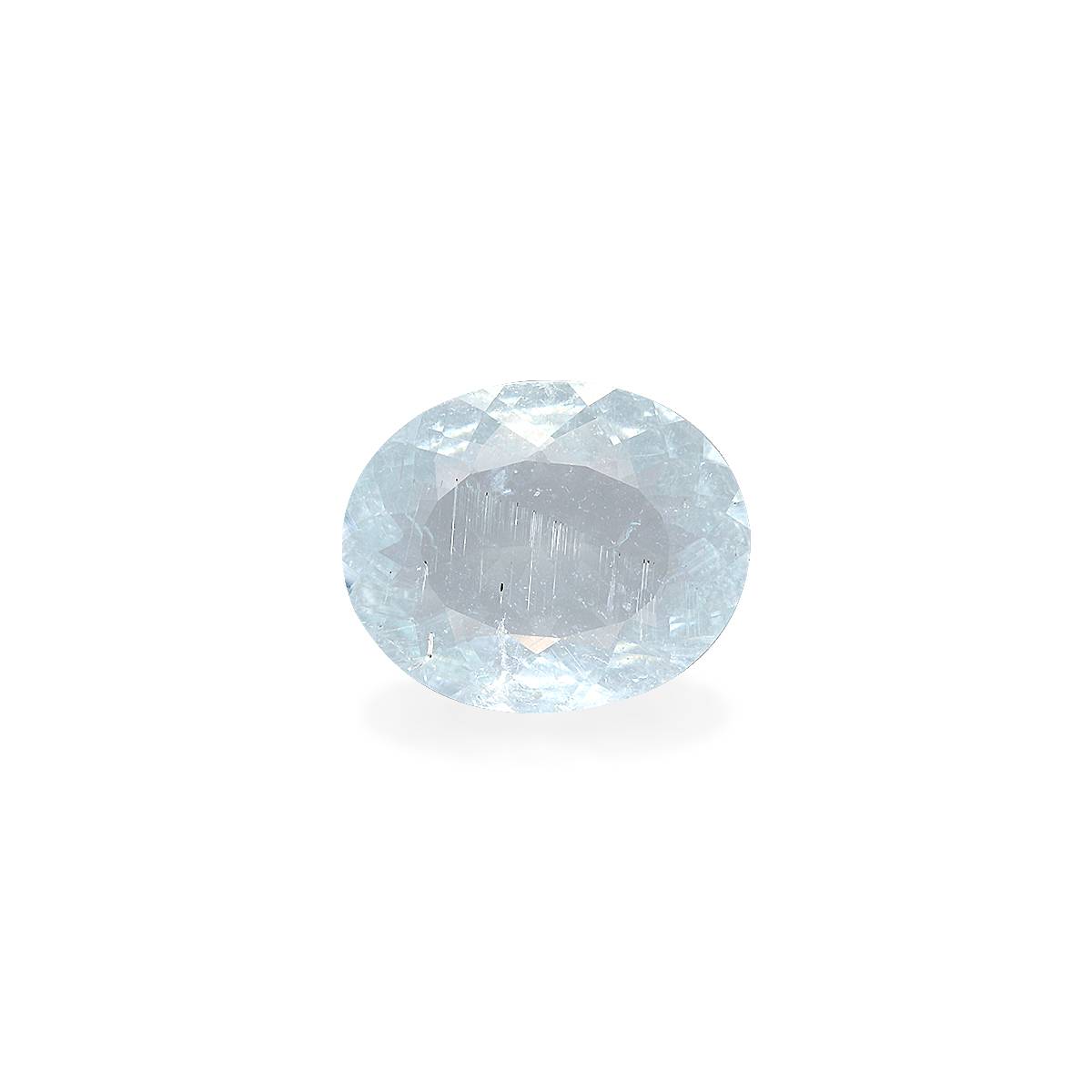 sky blue paraiba tourmaline, 3.41ct oval cut — main view