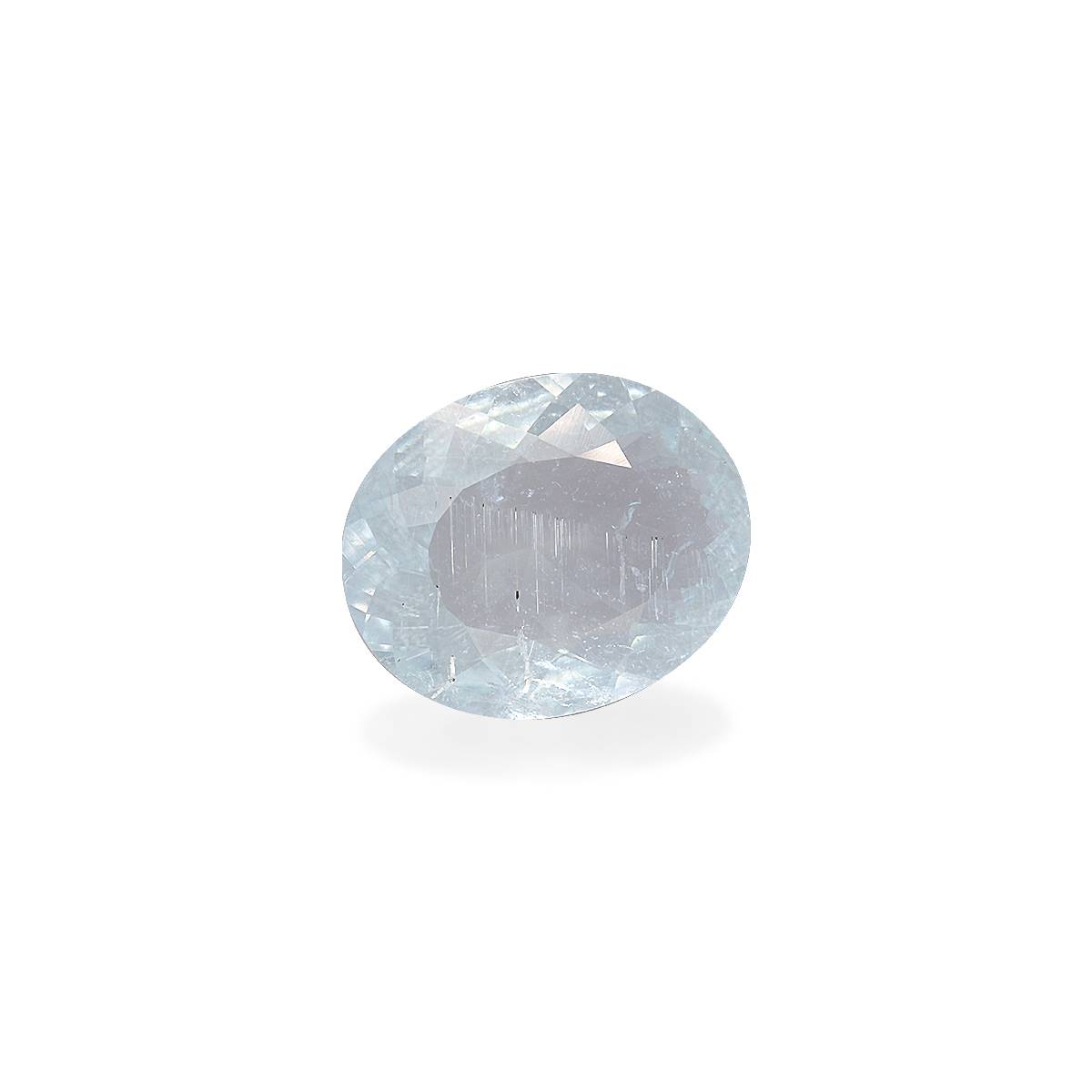 sky blue paraiba tourmaline, 3.41ct oval cut — view 3