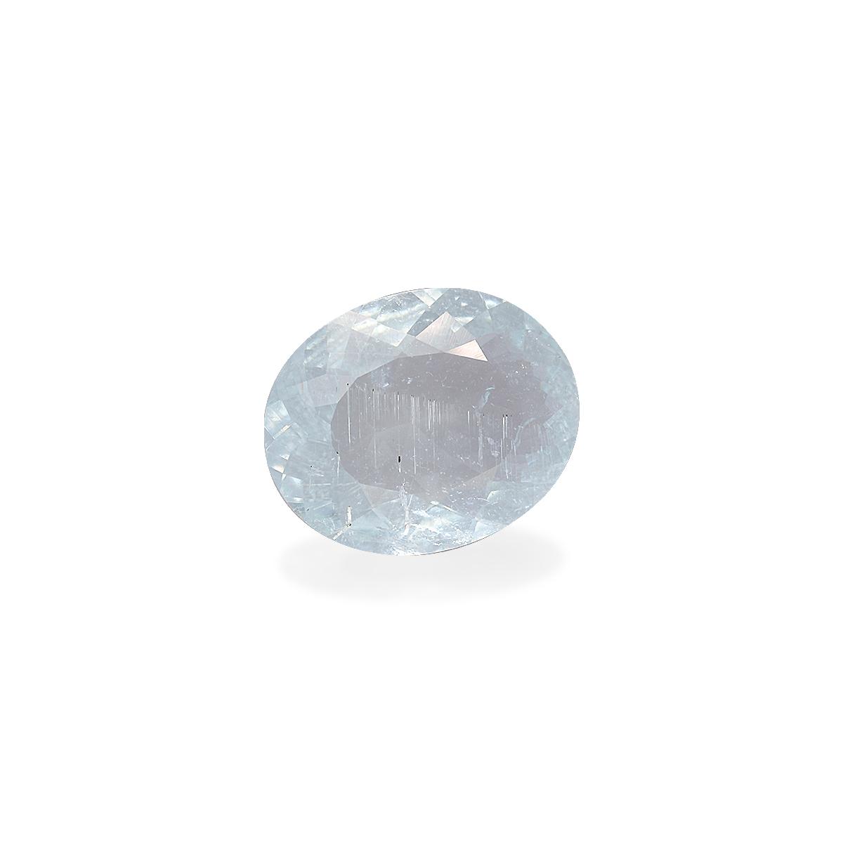 sky blue paraiba tourmaline, 3.41ct oval cut — view 3